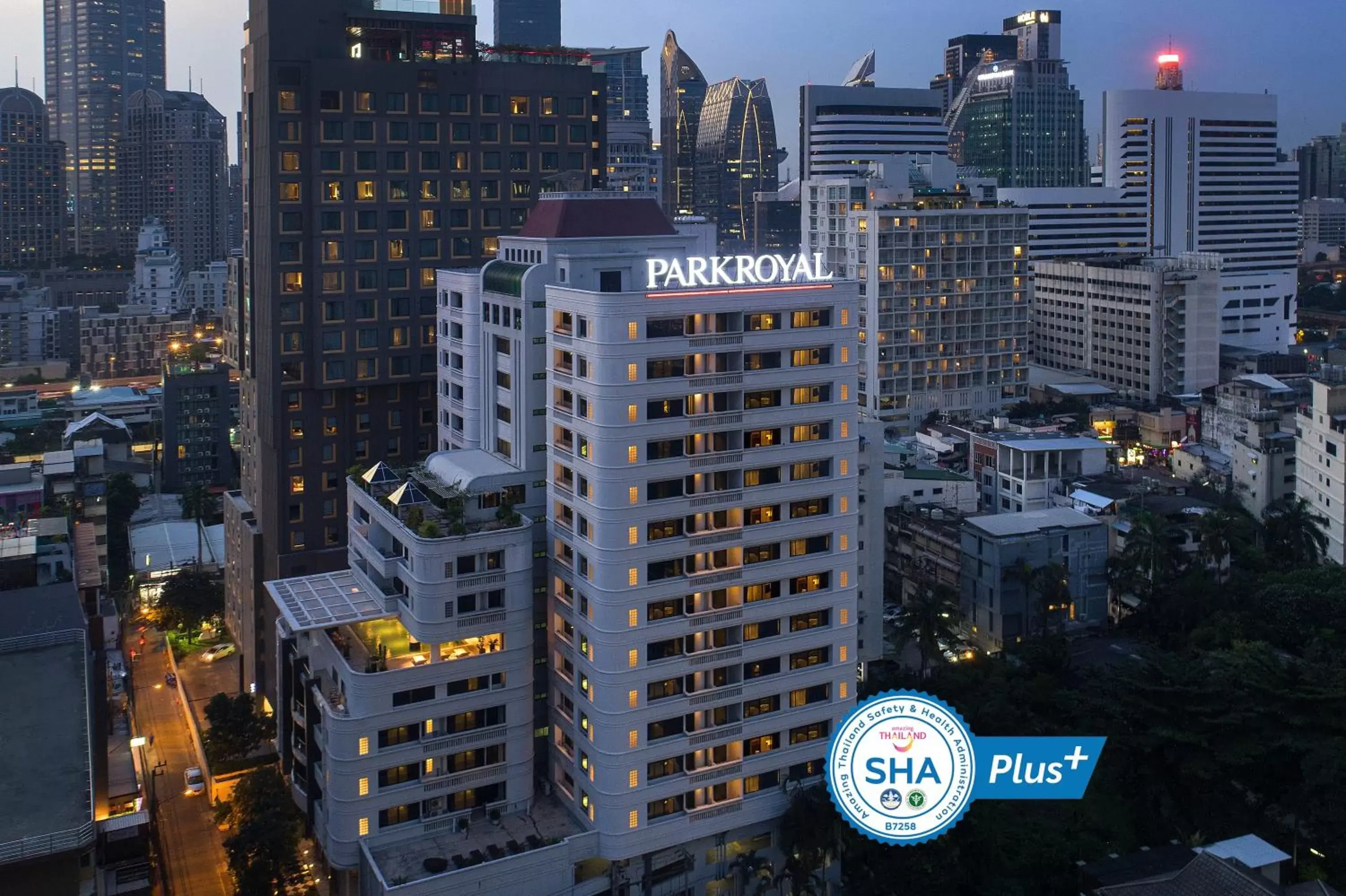 Property building, Bird's-eye View in PARKROYAL Suites Bangkok - SHA Plus Certified