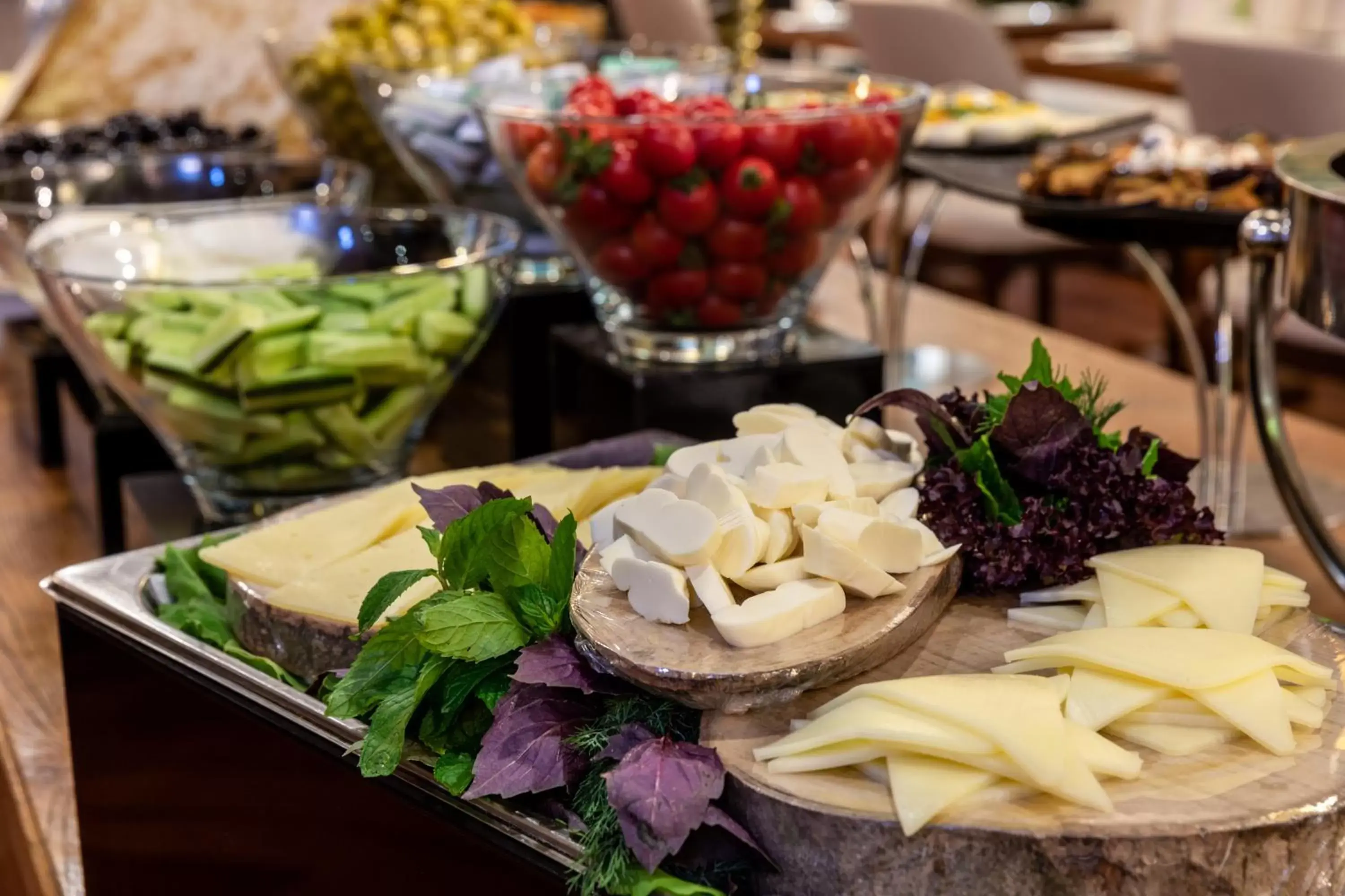 Buffet breakfast, Food in Hotel Amira Istanbul