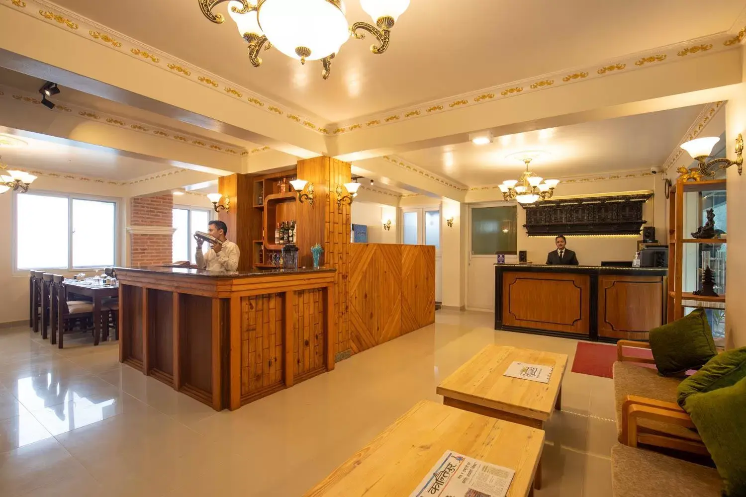 Lobby or reception, Lobby/Reception in Hotel Himalayan Glacier Lobby or reception, Lobby/Reception in Hotel Himalayan Glacier