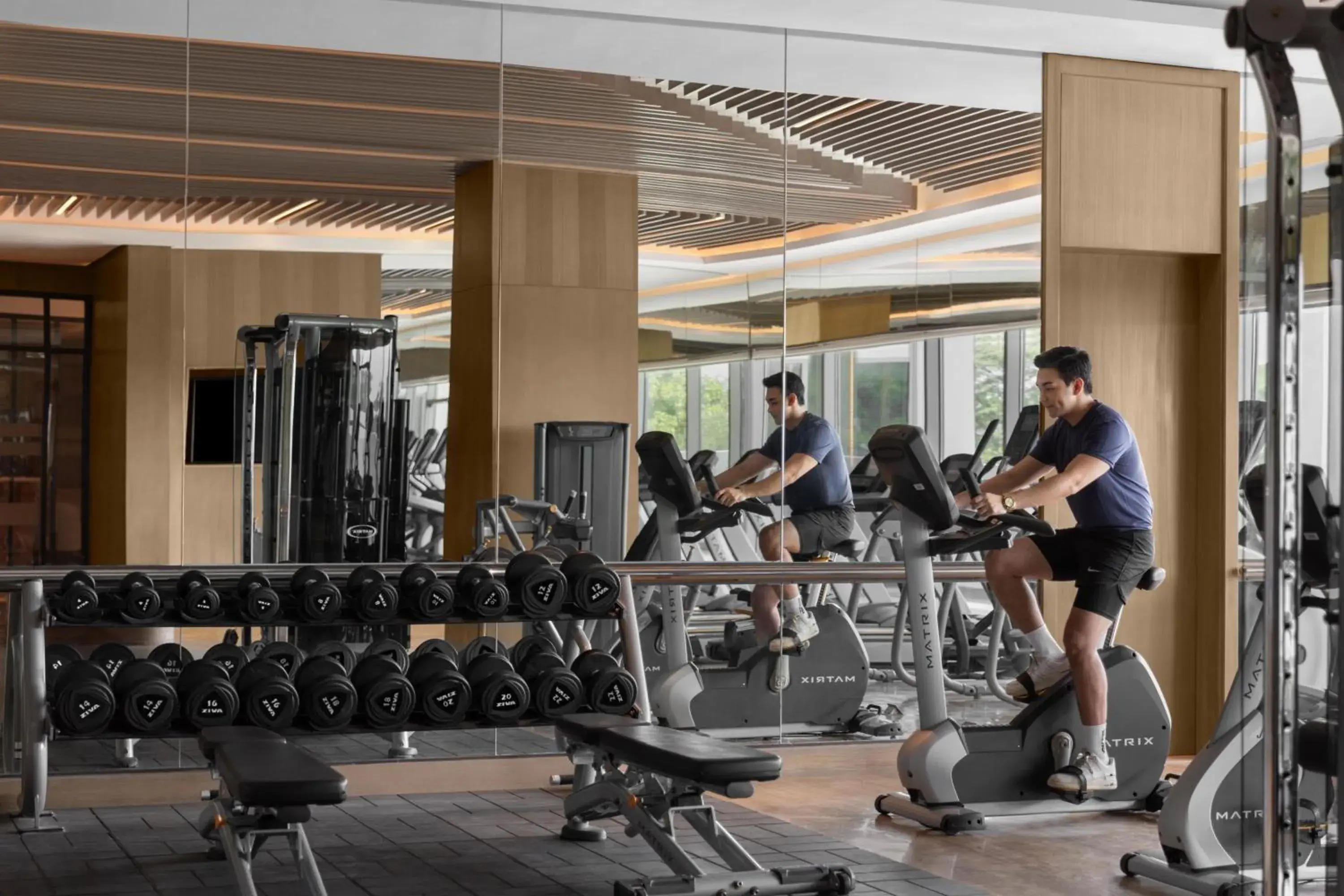 Fitness centre/facilities, Fitness Center/Facilities in Clark Marriott Hotel