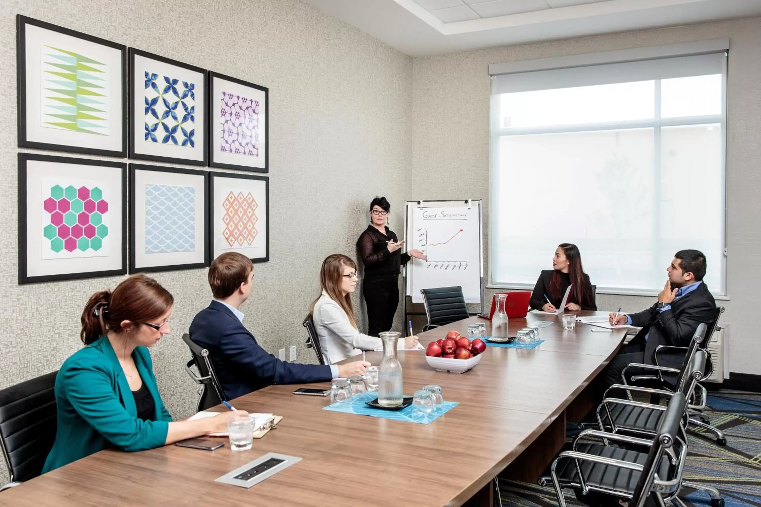 Meeting/conference room in Candlewood Suites West Edmonton - Mall Area, an IHG Hotel