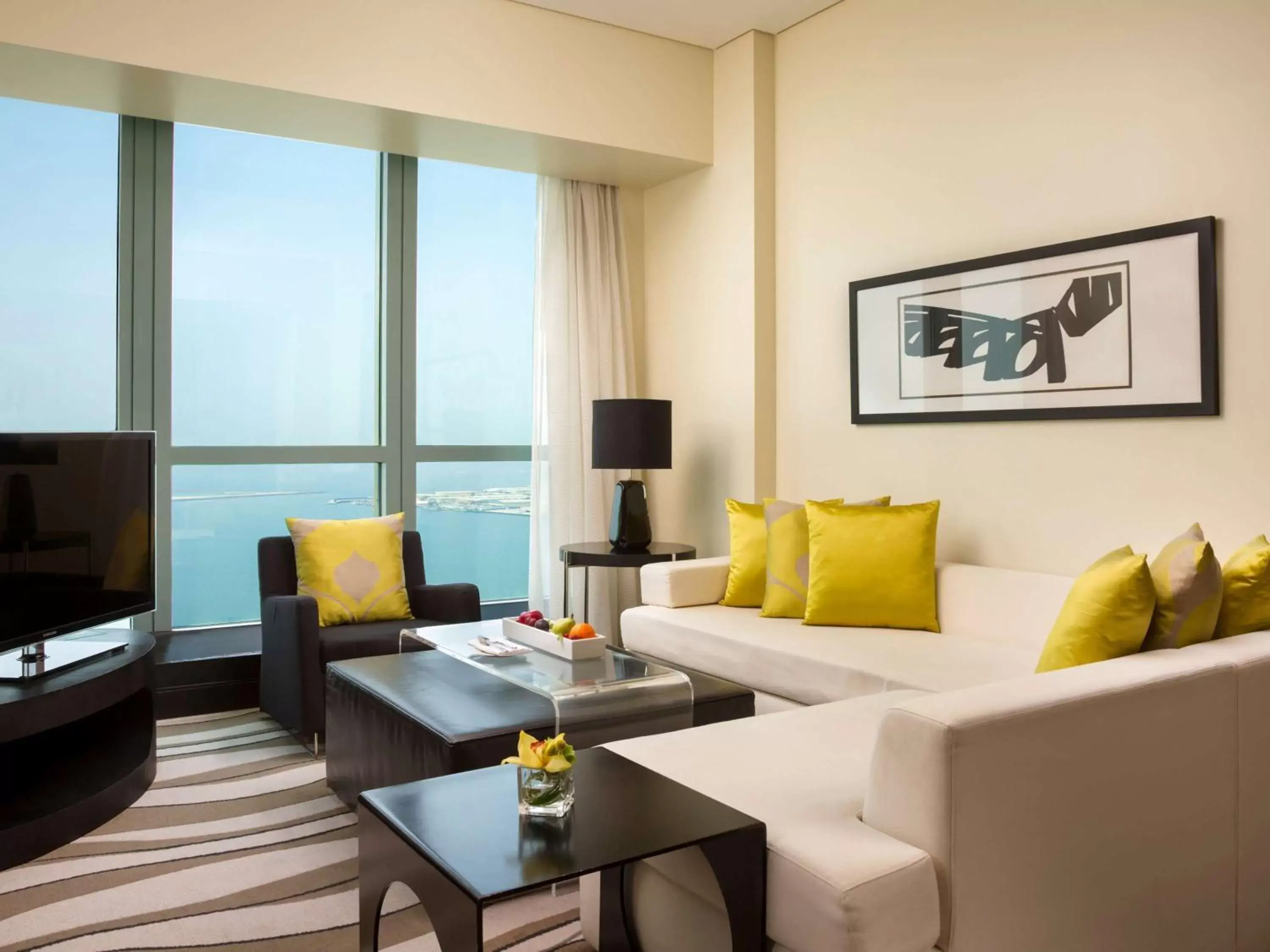 Bedroom, Seating Area in Sofitel Abu Dhabi Corniche