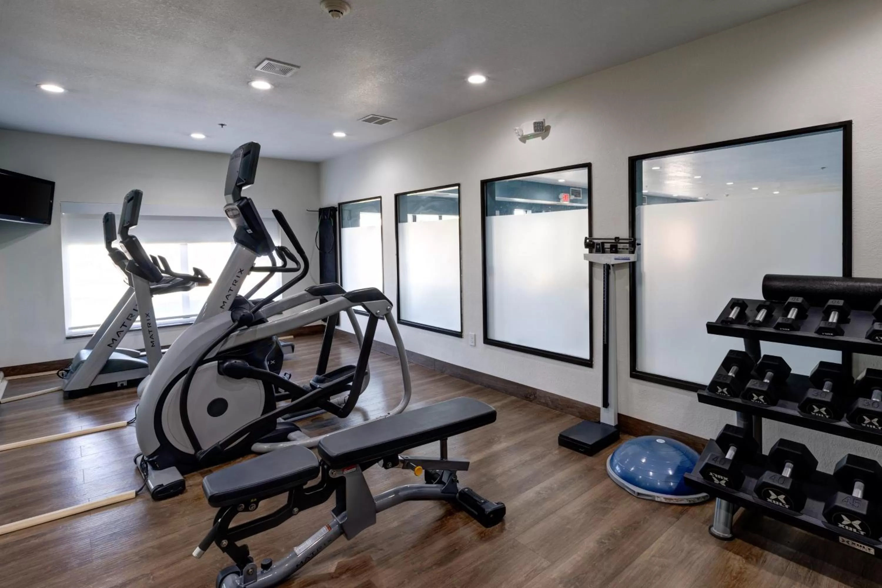 Fitness centre/facilities in Holiday Inn Express & Suites Shelbyville Indianapolis by IHG