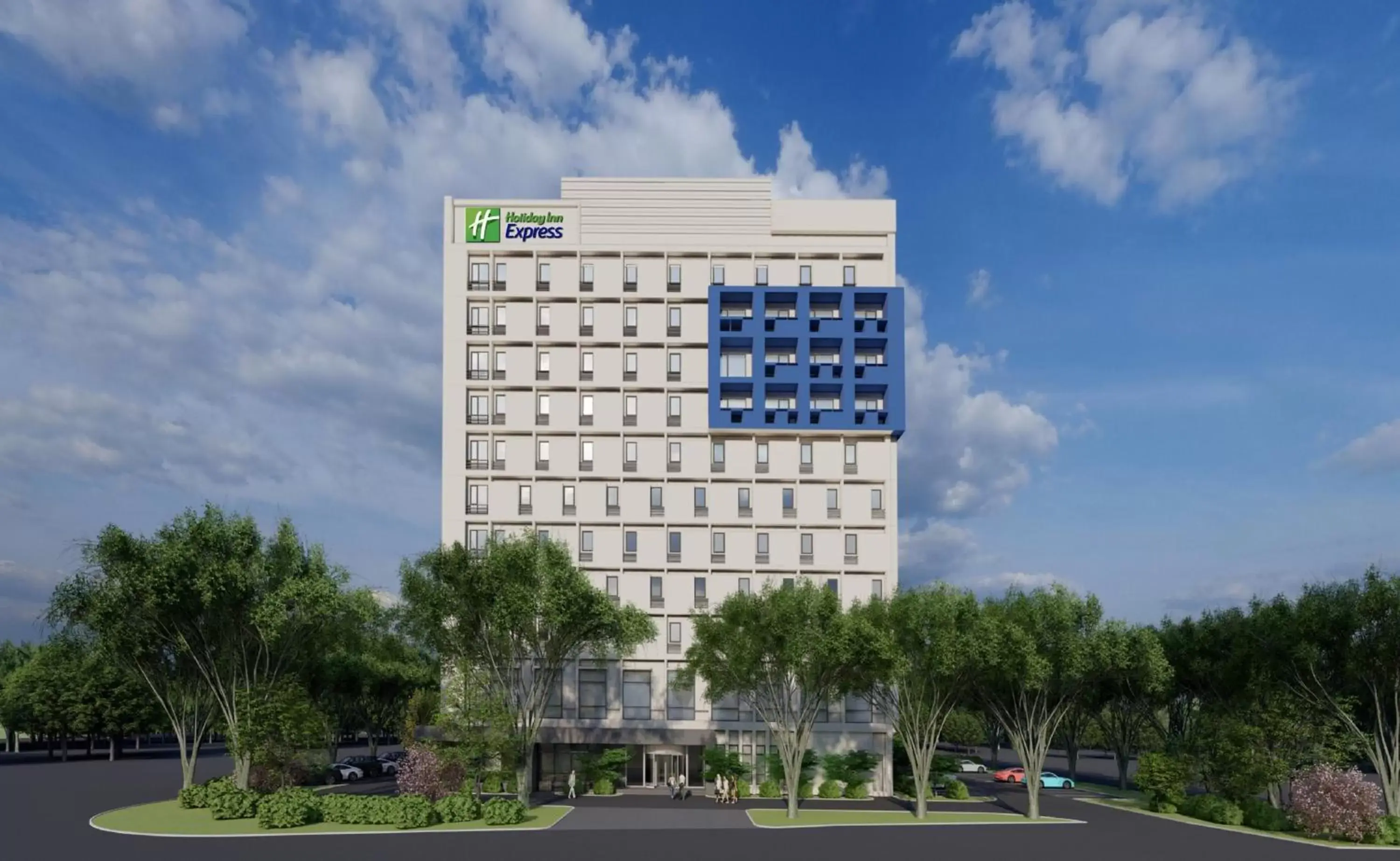 Property Building in Holiday Inn Express Shanghai Pudong Airport, an IHG Hotel