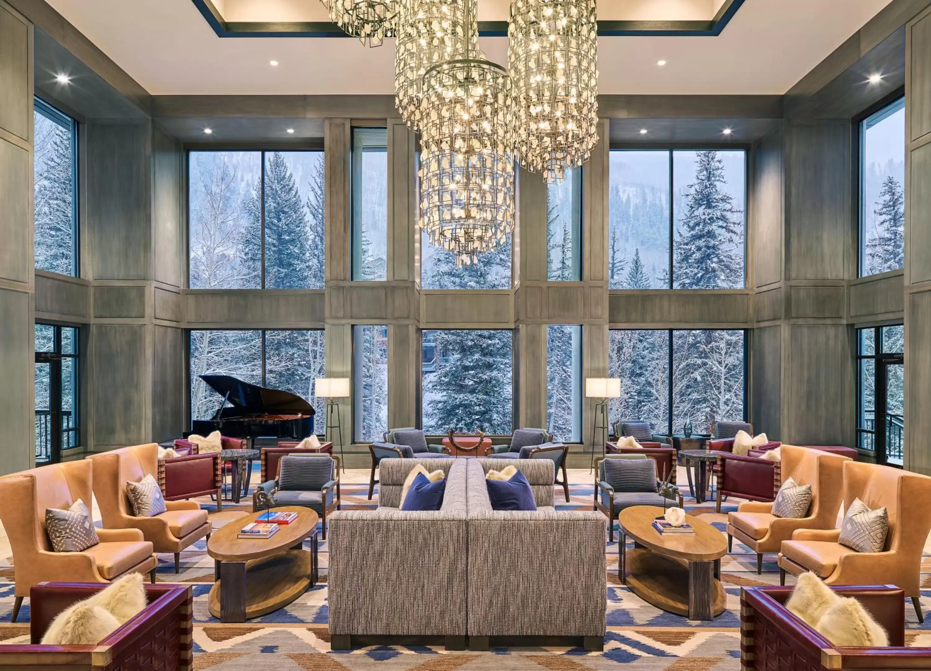 Lounge or bar, Restaurant/Places to Eat in Vail Residences at Cascade Village, a Destination by Hyatt Residence