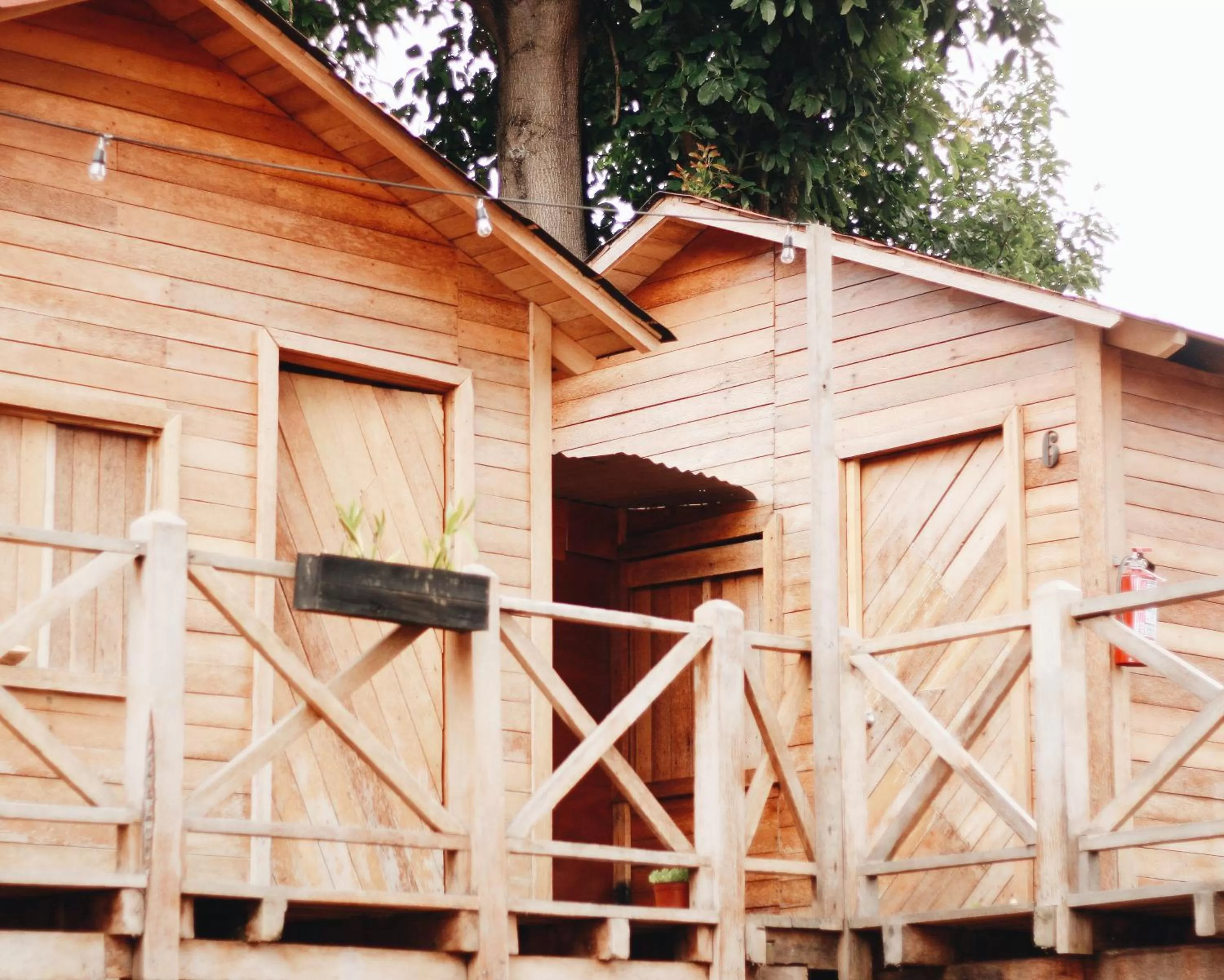 Property building in Cabañas Campestres El Naranjo