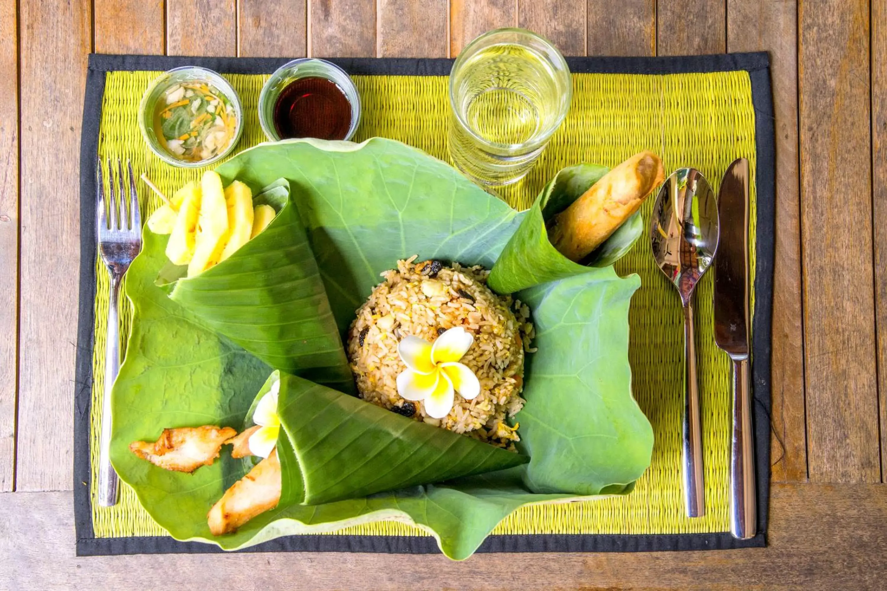 Continental breakfast in Maisons Wat Kor Continental breakfast in Maisons Wat Kor