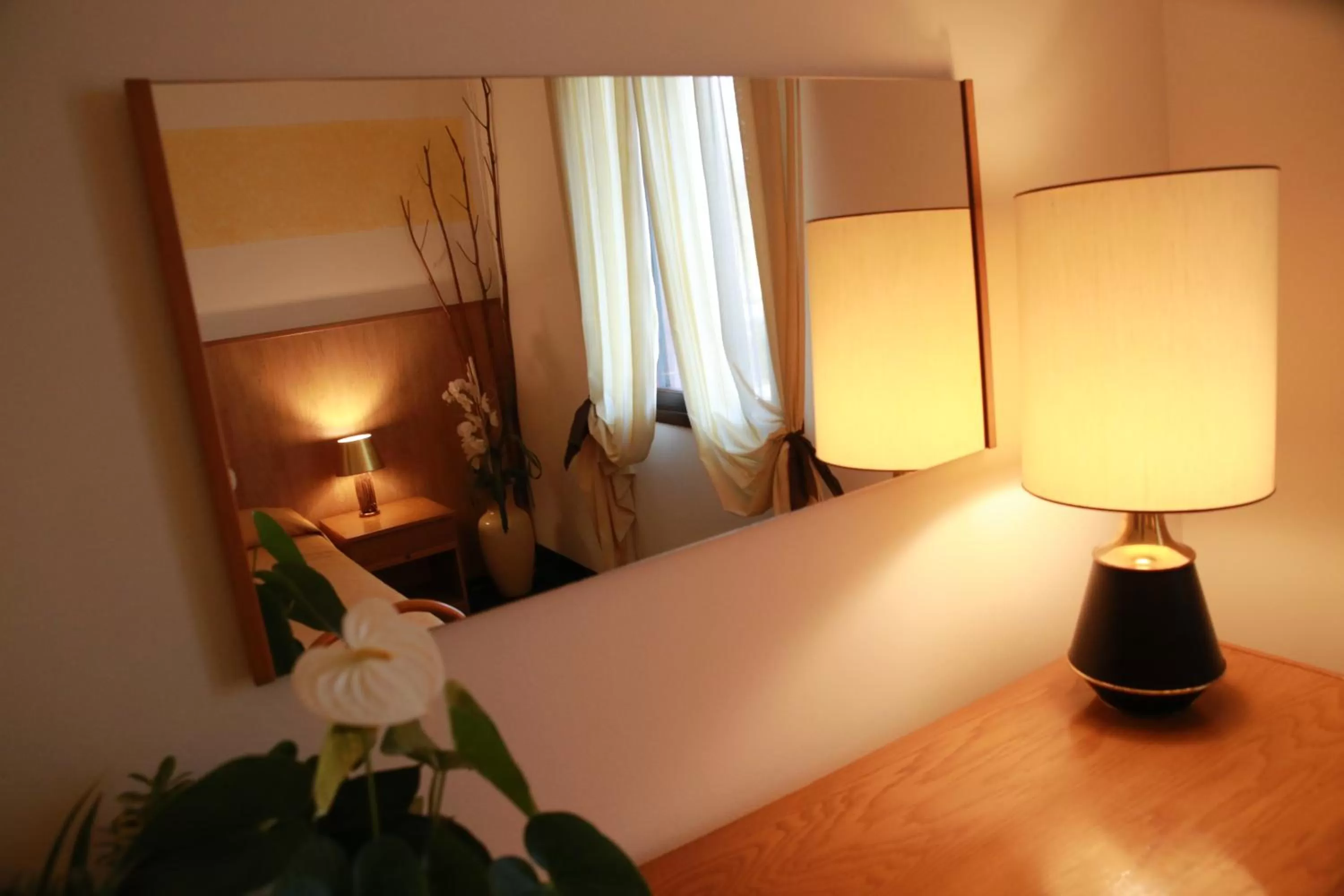 Decorative detail, Bed in Hotel Al Posta