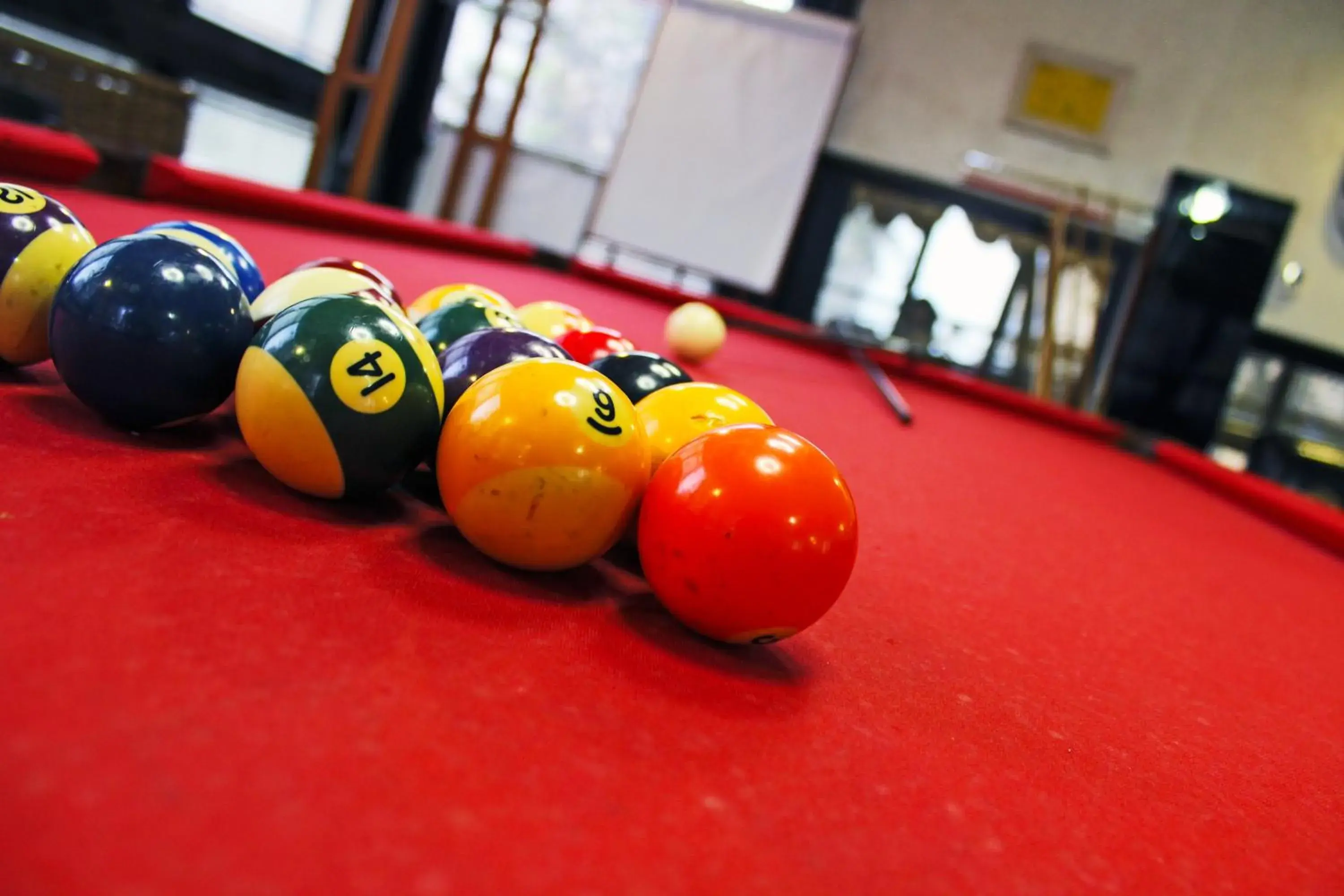 Communal lounge/ TV room, Billiards in Hotel Genty