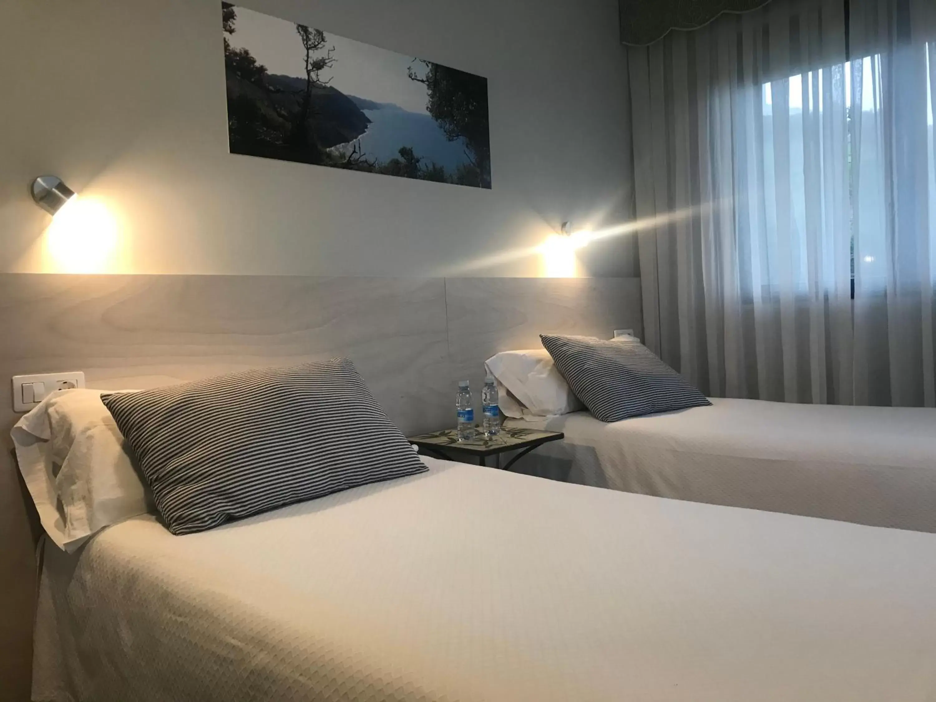 Bed in Hotel Kanala