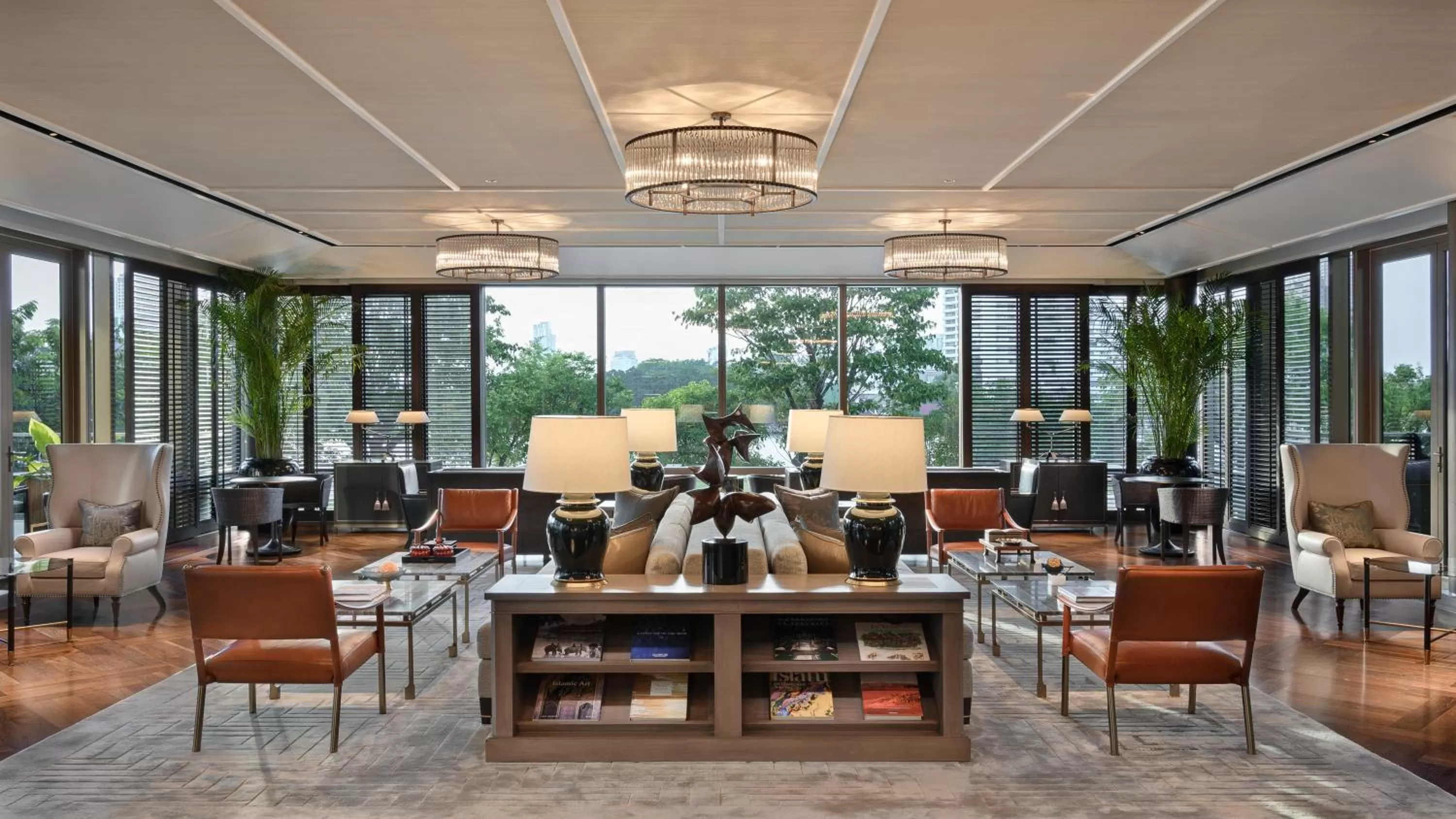 Library in Capella Bangkok