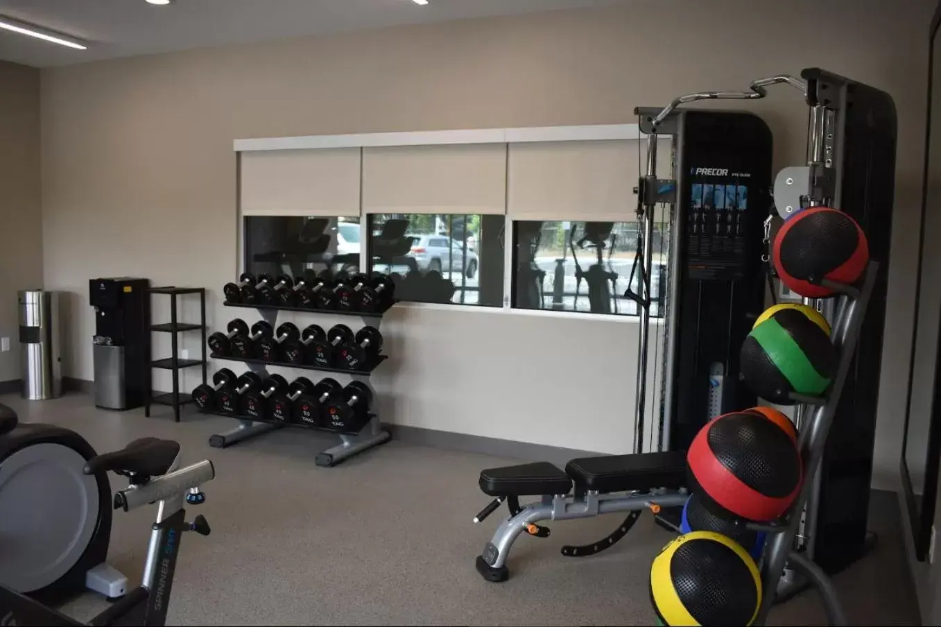 Fitness centre/facilities, Fitness Center/Facilities in La Quinta Inn & Suites by Wyndham San Bernardino