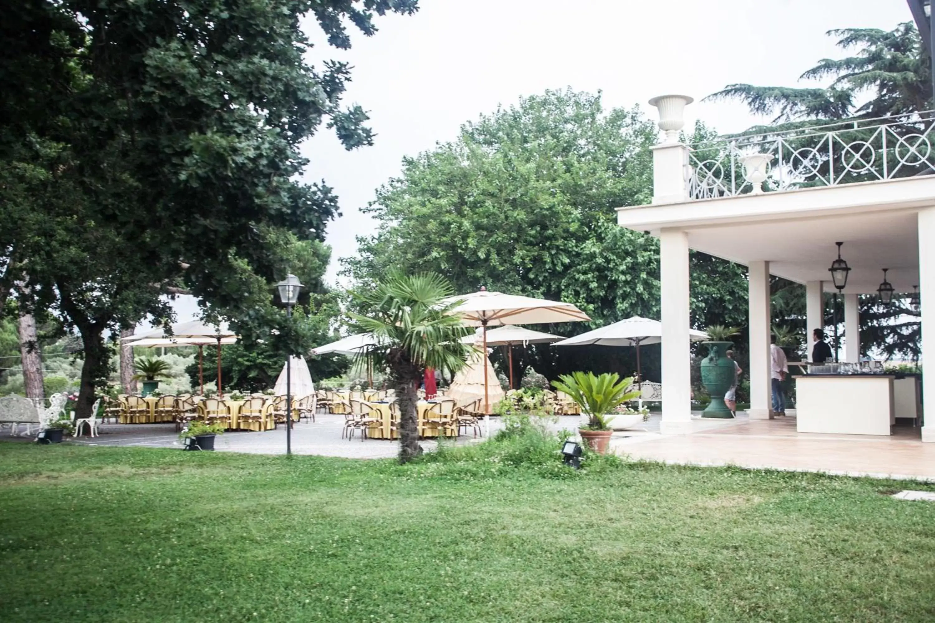 Garden in Villa Strampelli