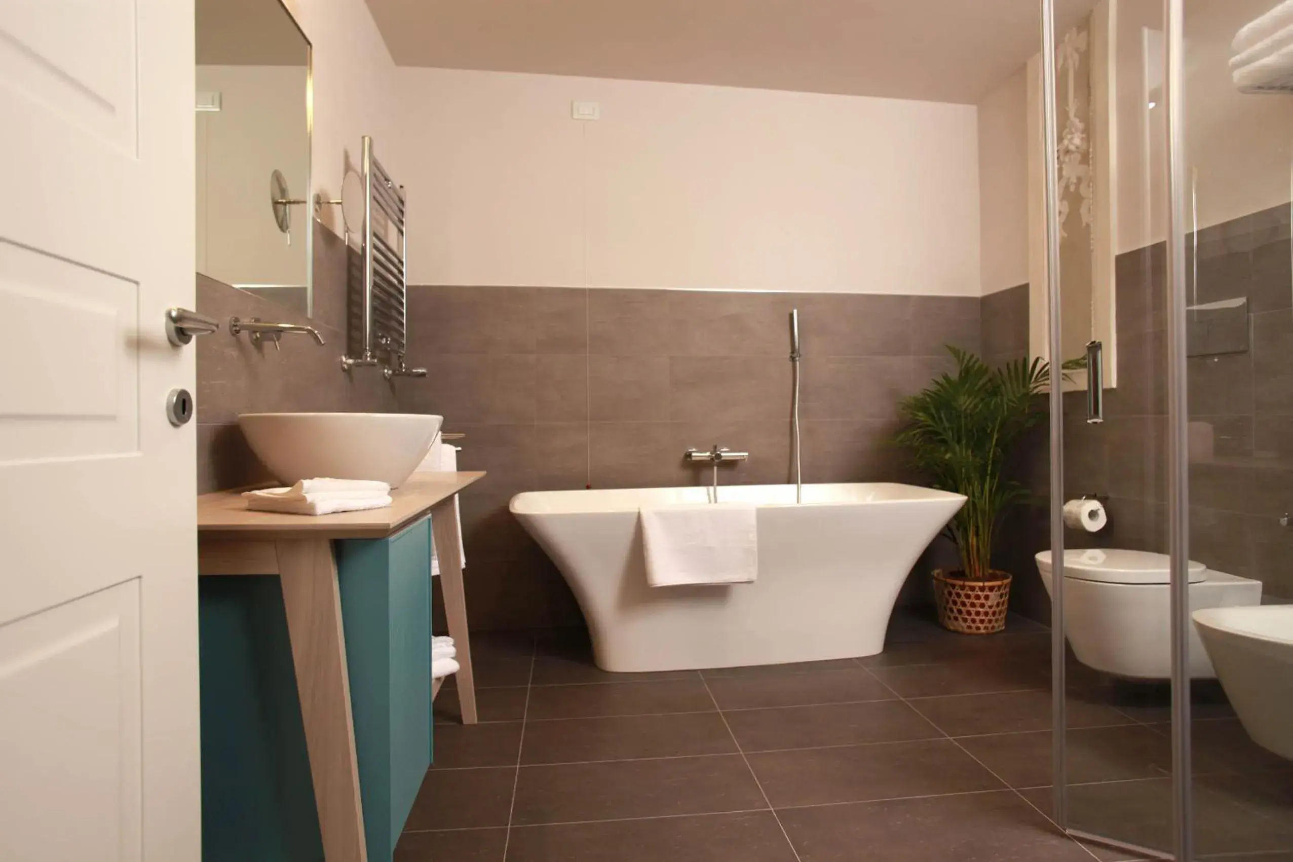 Bathroom in Hotel Le Nuvole Residenza d'Epoca