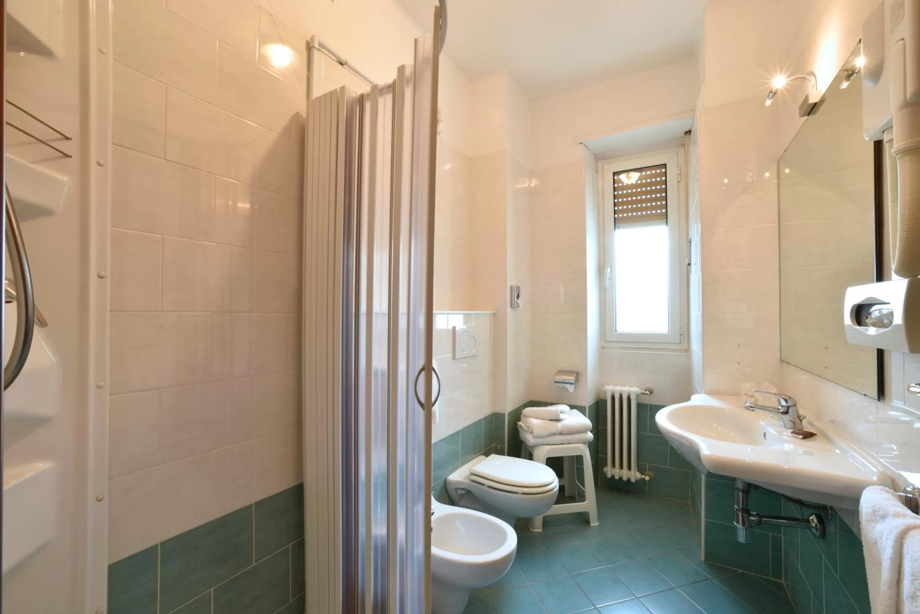 Bathroom in Hotel Ristorante La Marina Mhotelsgroup