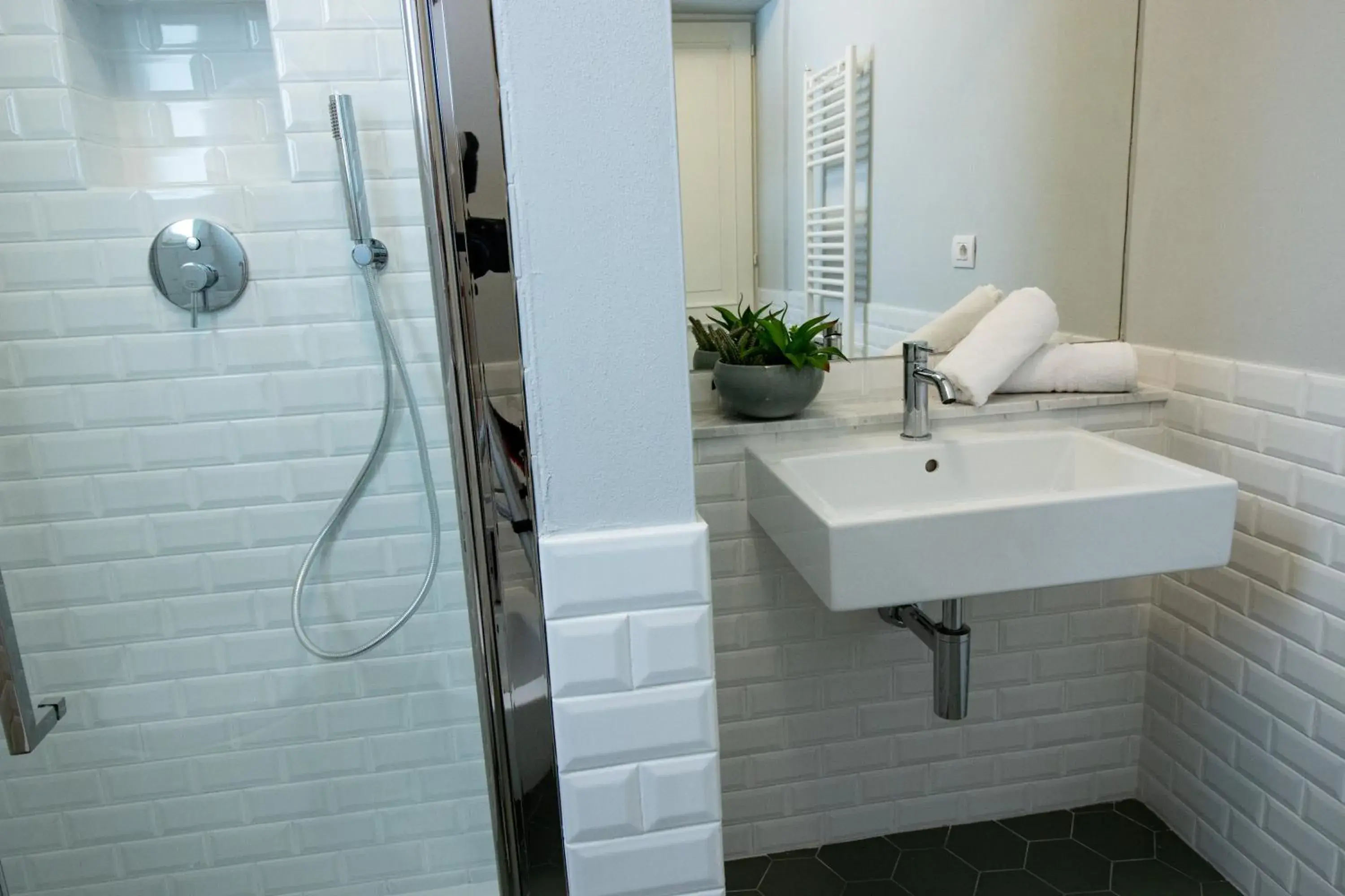 Bathroom in Locanda Capolago