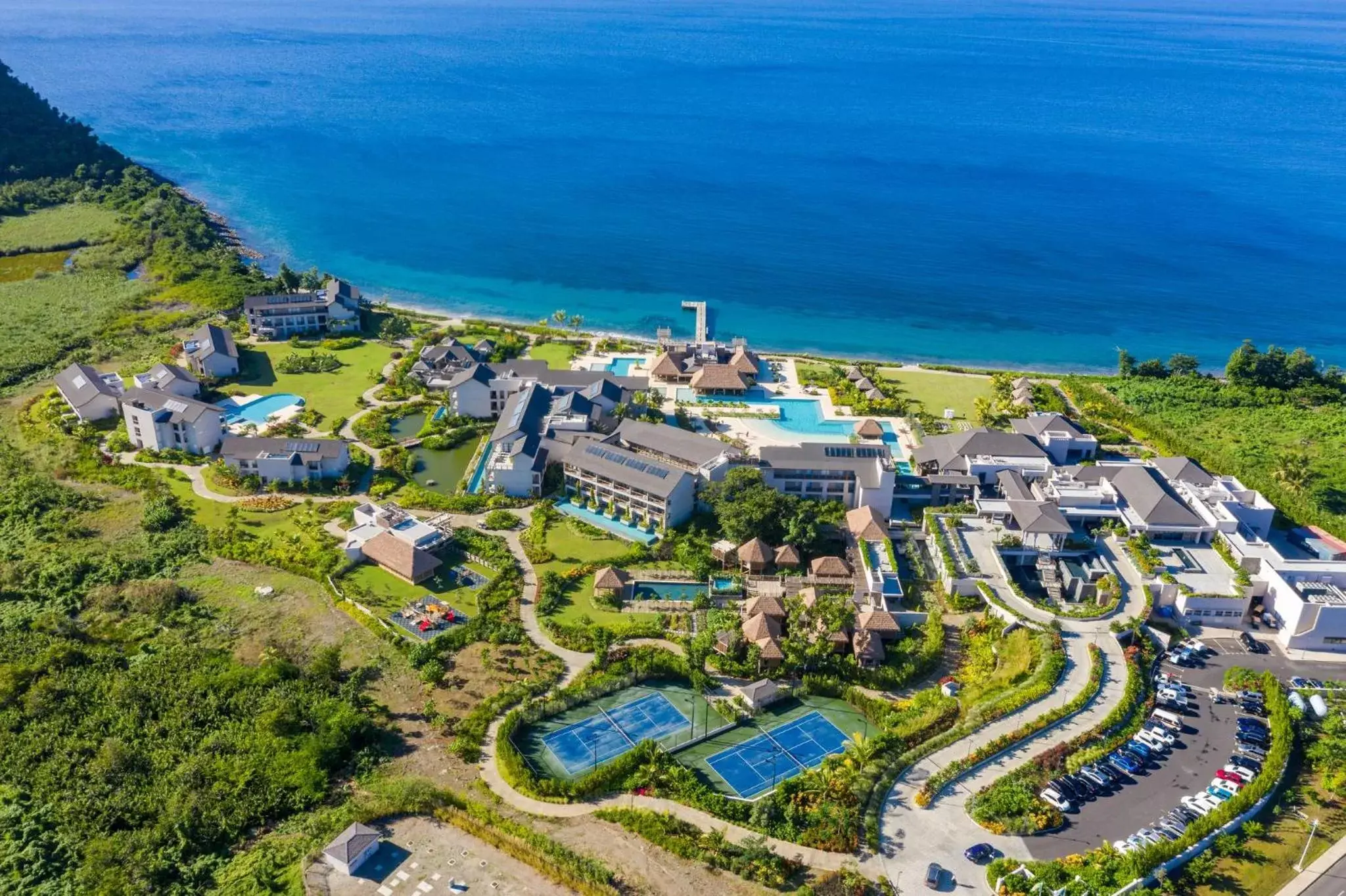 Property building, Bird's-eye View in InterContinental Dominica Cabrits Resort & Spa, an IHG Hotel