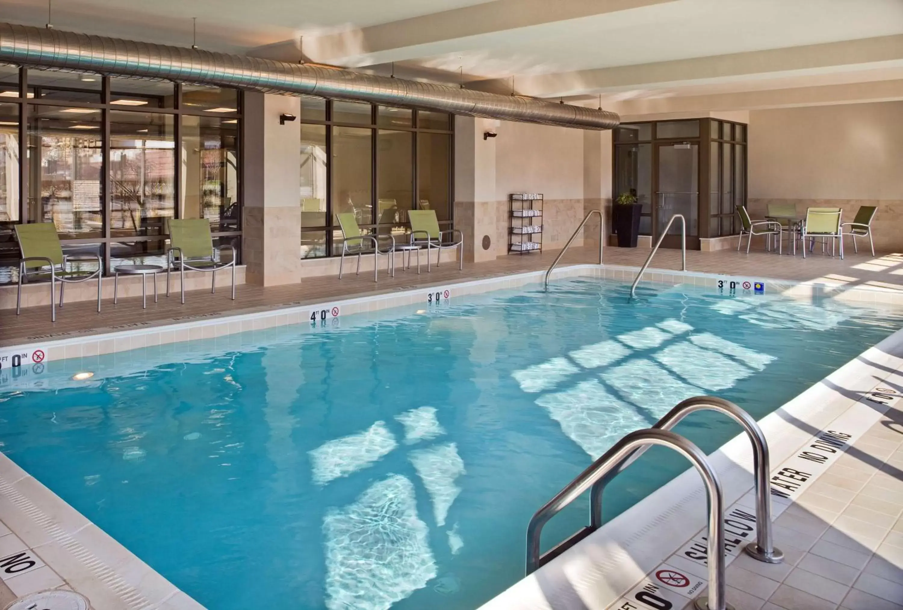 Pool view, Swimming Pool in Hampton Inn & Suites Pittsburgh Waterfront West Homestead