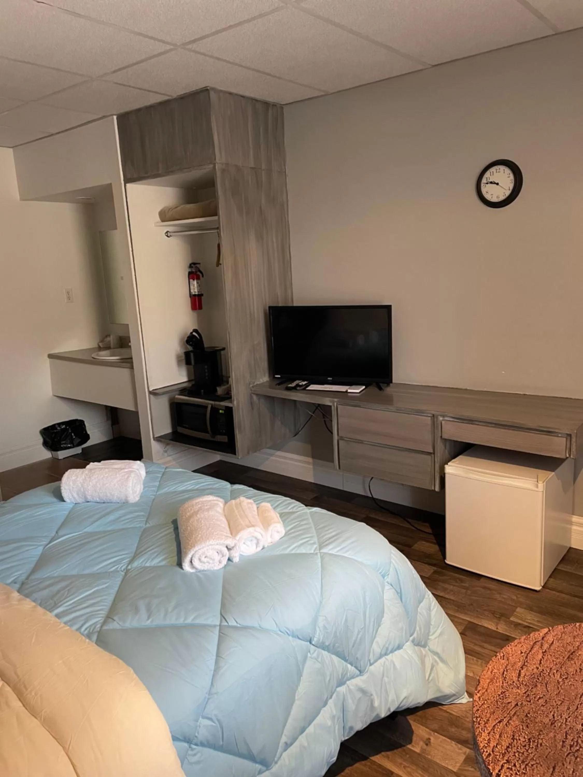 Bedroom in Motel du rosier