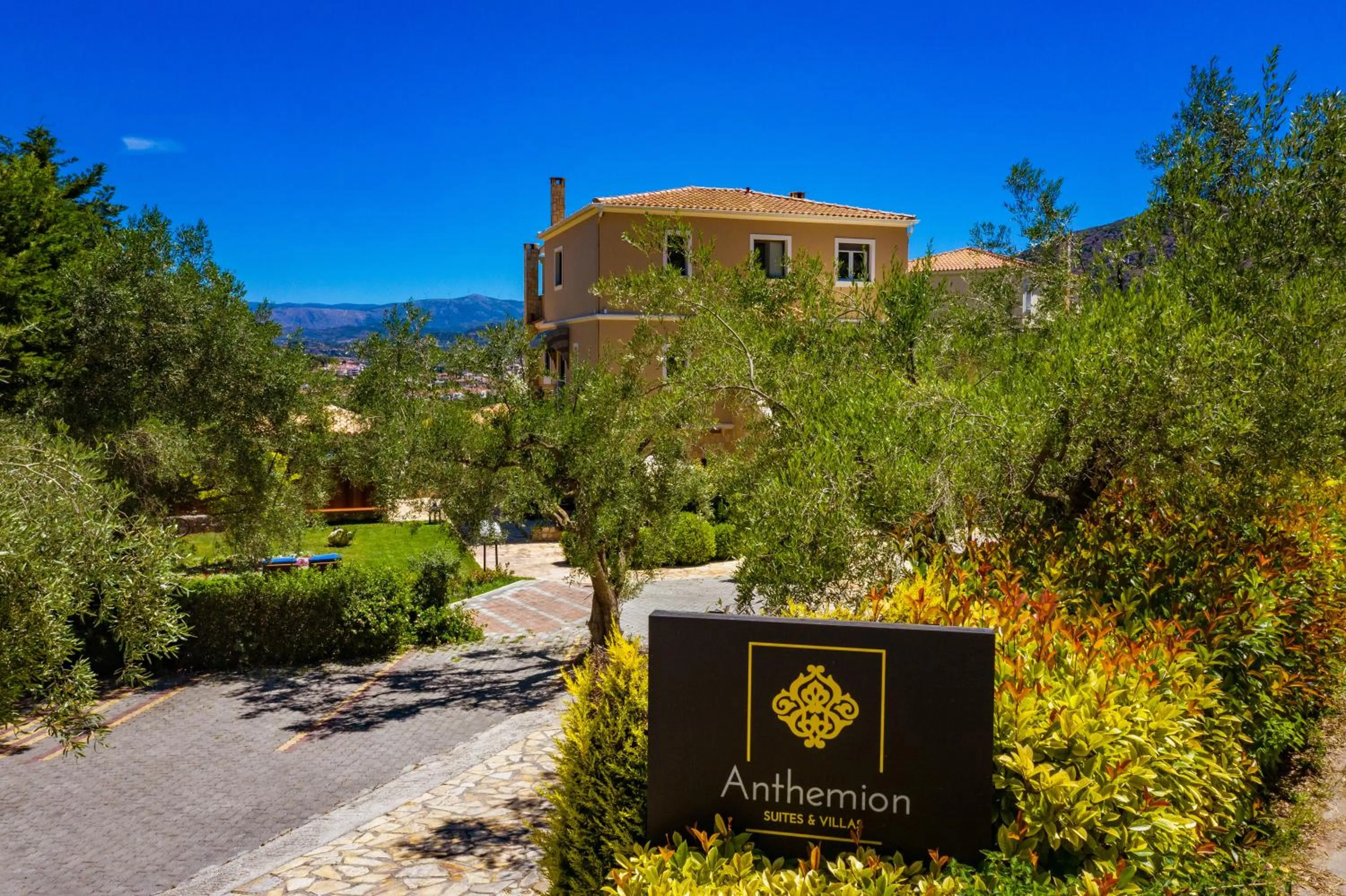 Property building in Anthemion Suites and Villas