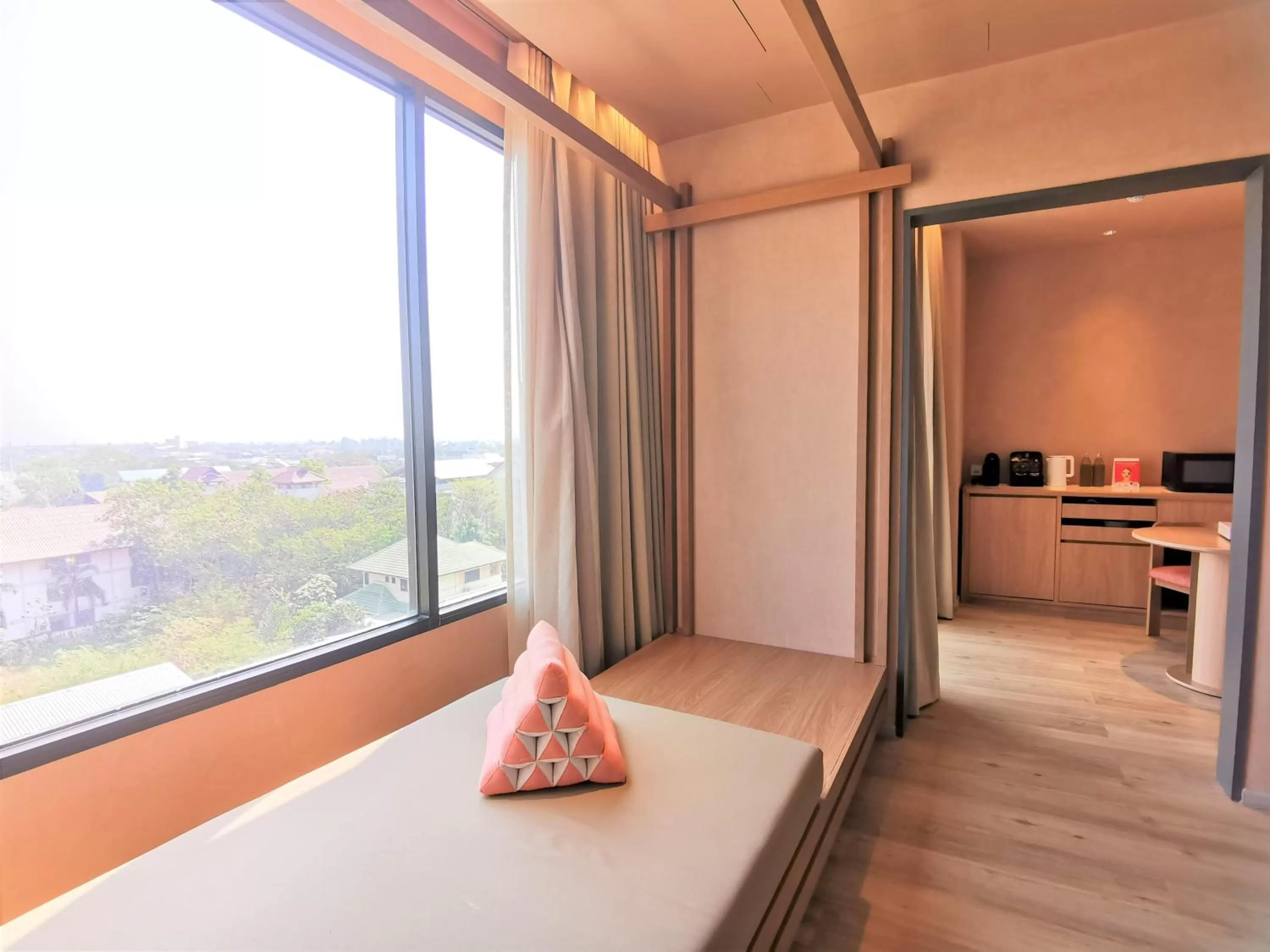 View (from property/room), Bed in Centara Korat