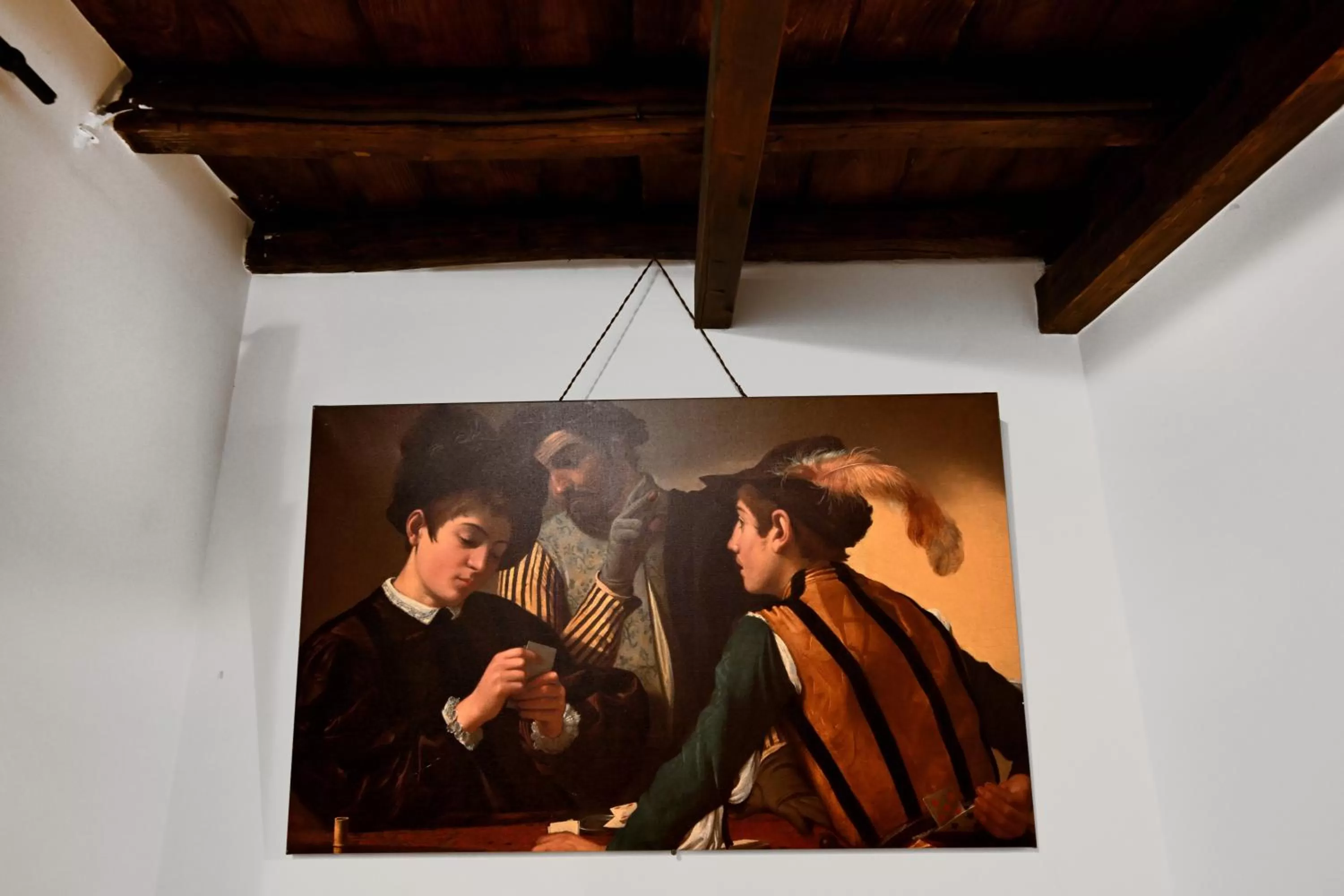 Decorative detail in Vicolo 22 - Residenze Romanae