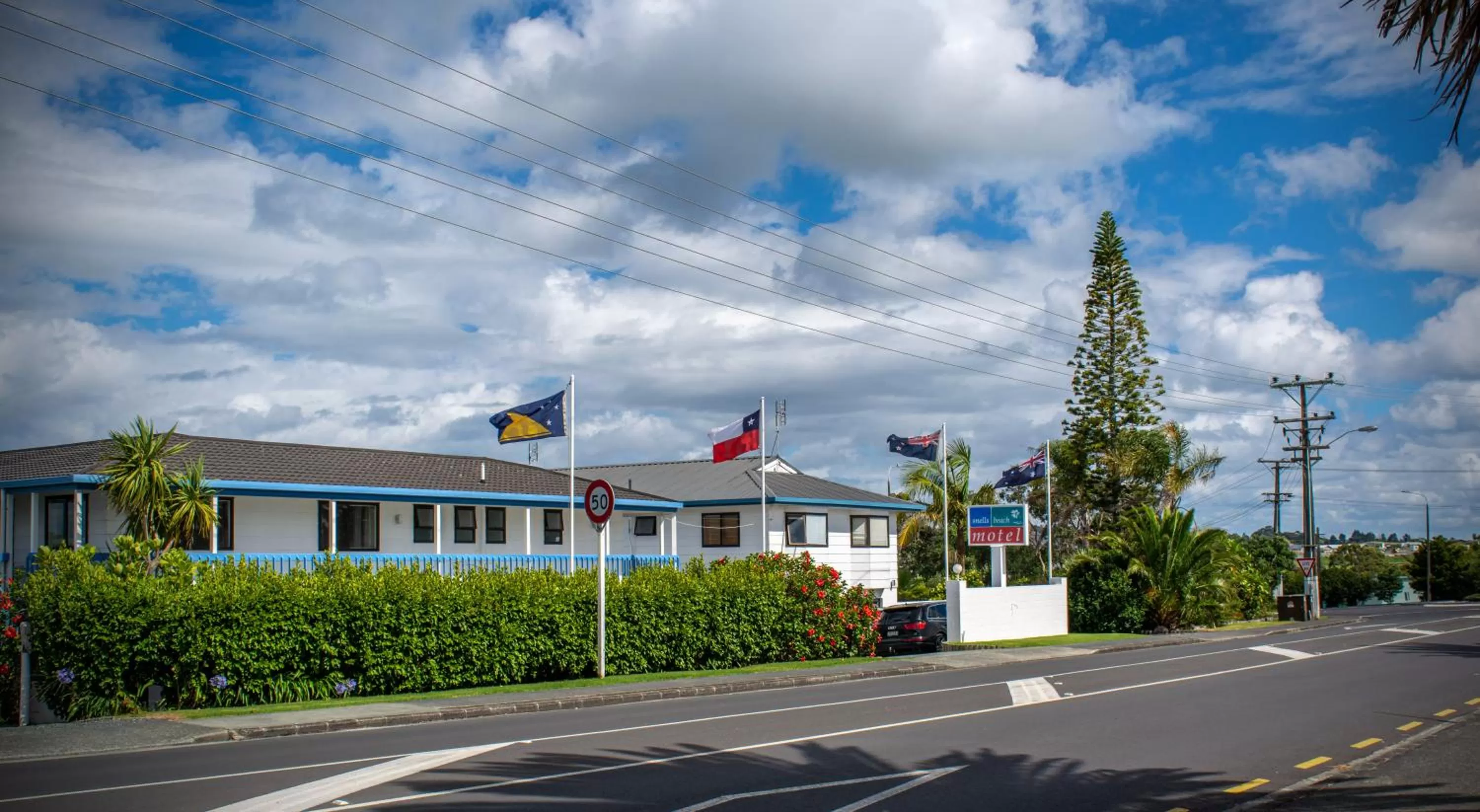 Property building in Snells Beach Motel