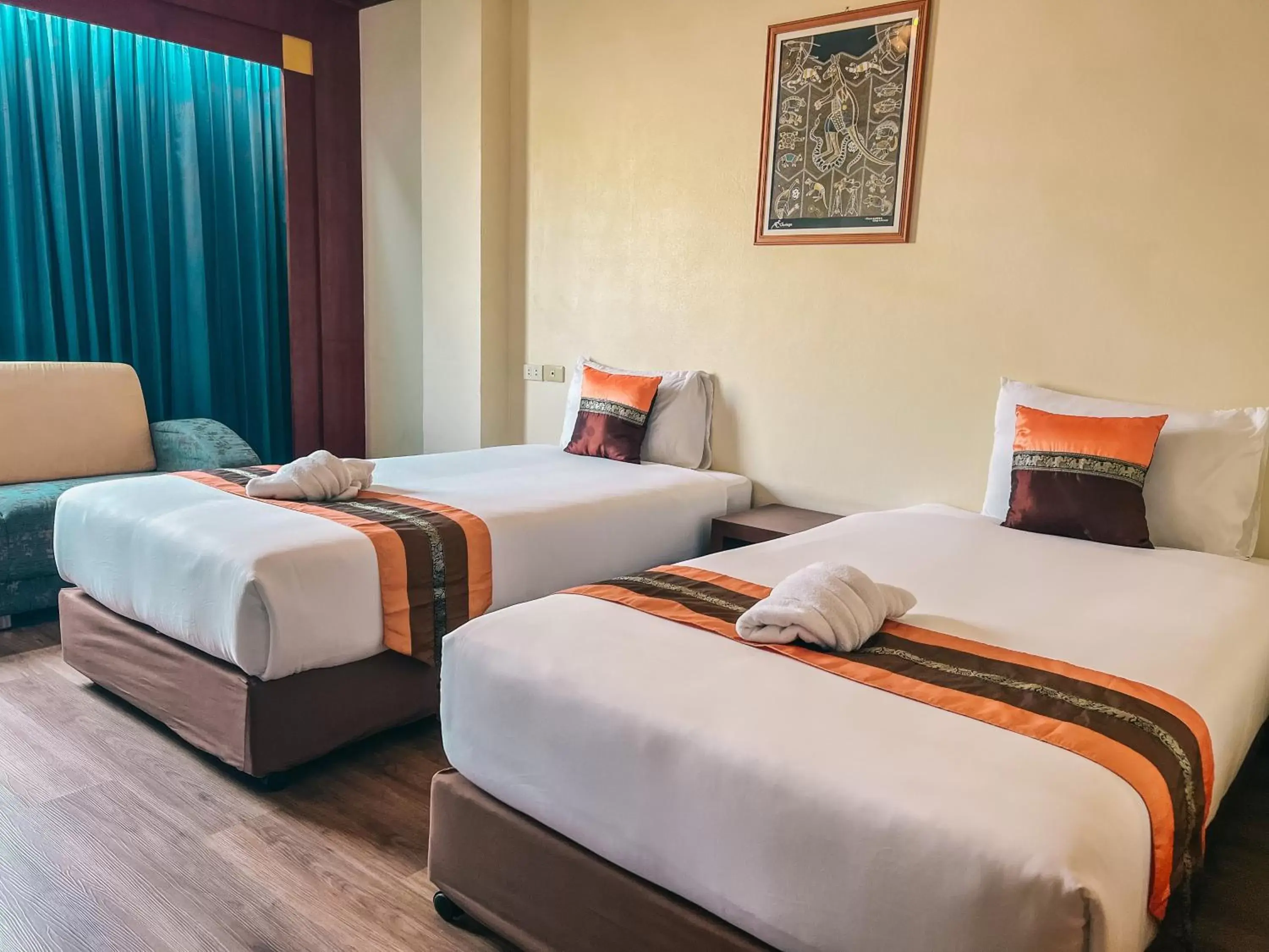 Bed in Neo Hatyai Hotel Bed in Neo Hatyai Hotel