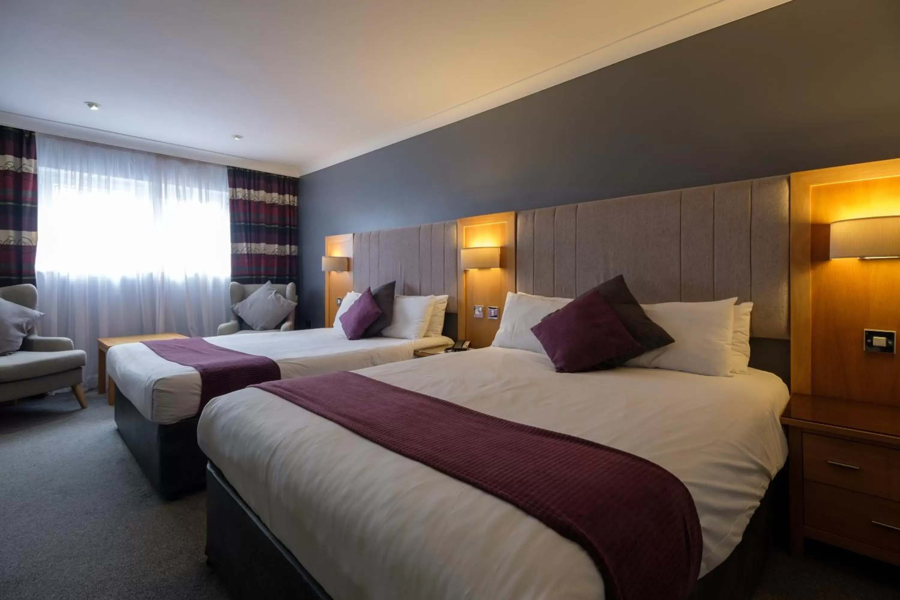 Bedroom, Bed in The Diplomat Hotel Restaurant & Spa
