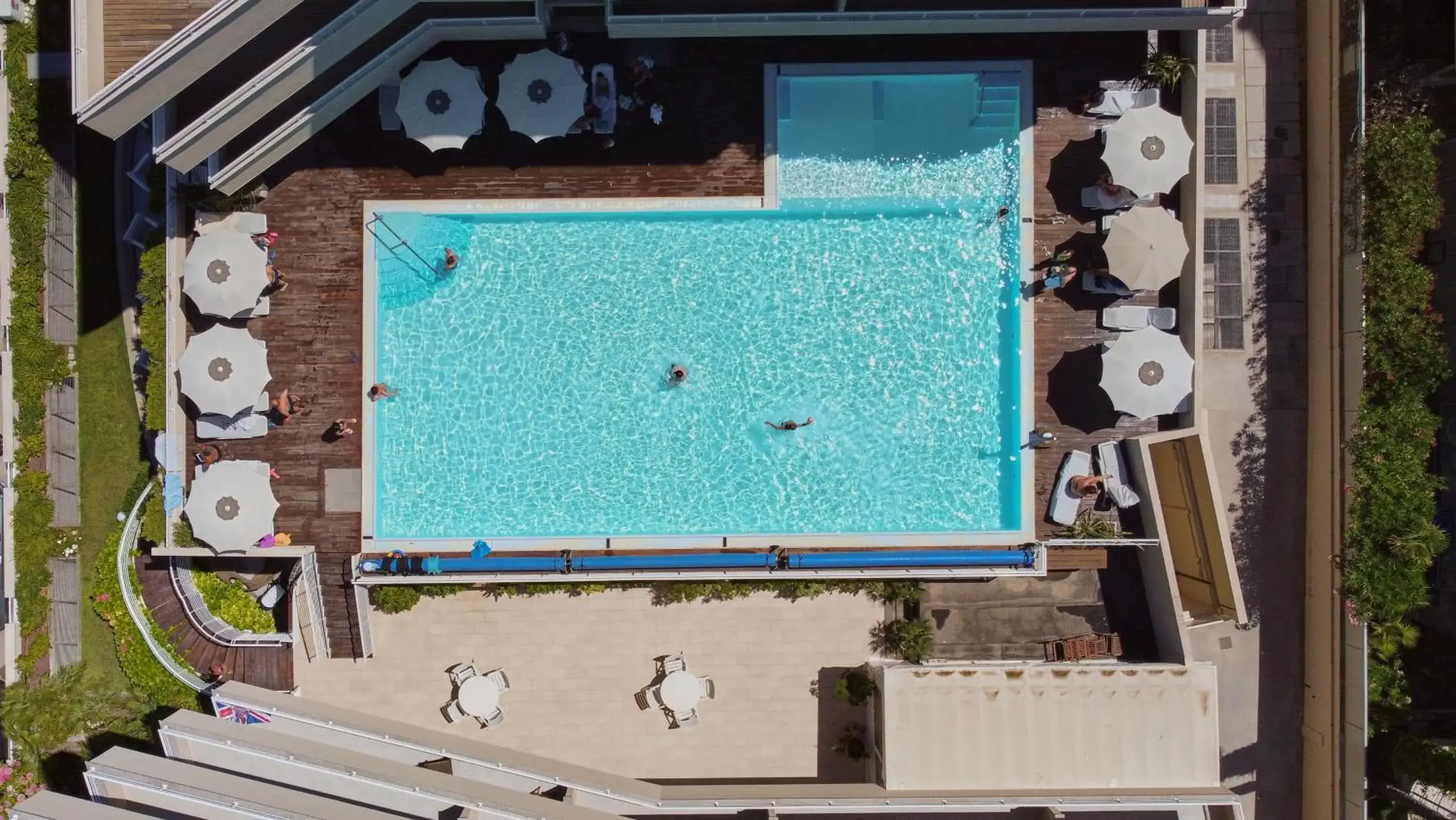Pool View in Bellettini Hotel
