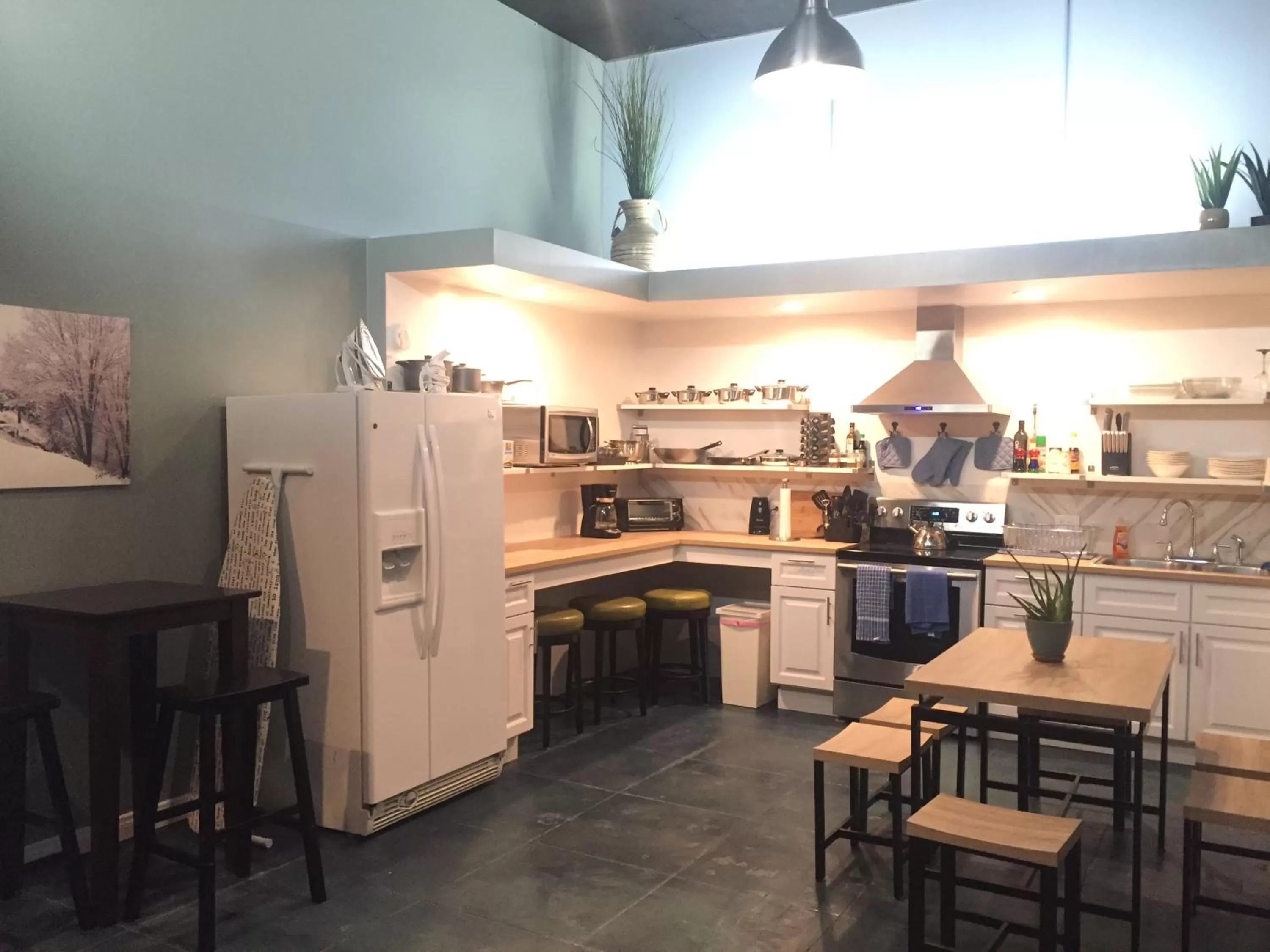 Kitchen or kitchenette in Hotel Royal