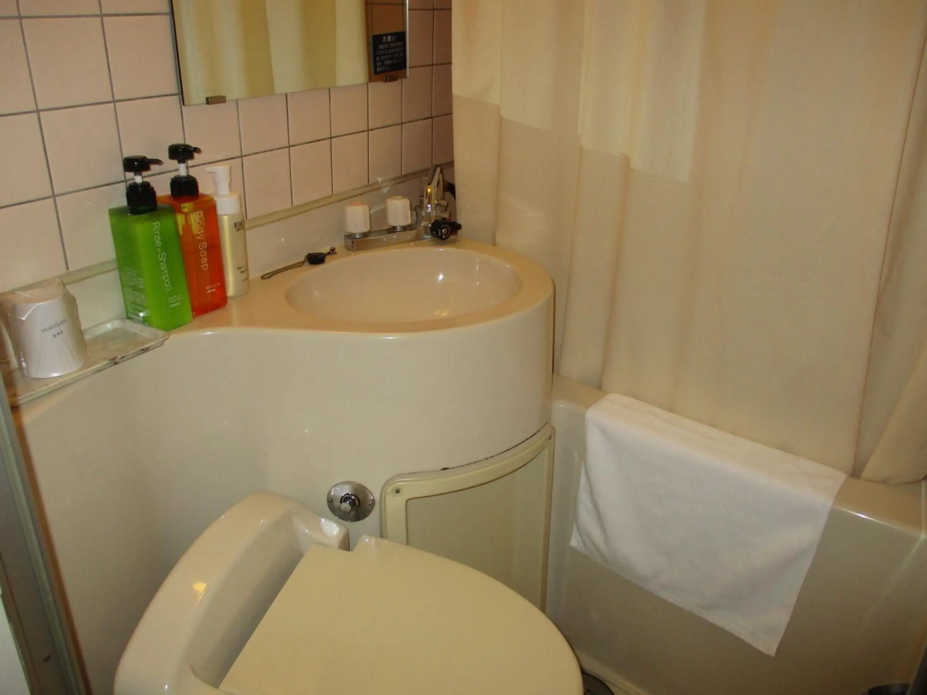 Photo of the whole room, Bathroom in Hotel Fukushima Hills