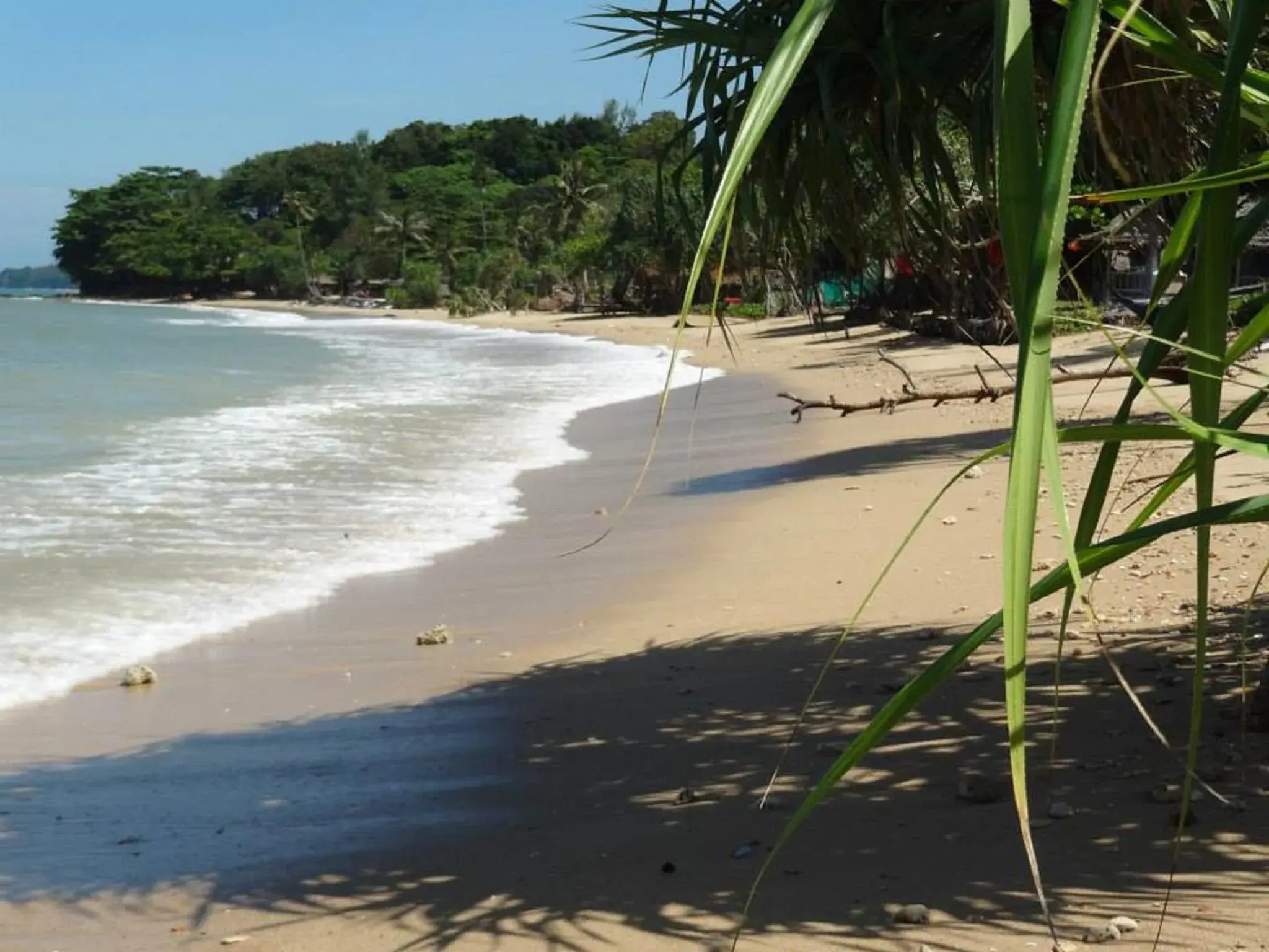 Beach in Lazy Days Bungalows