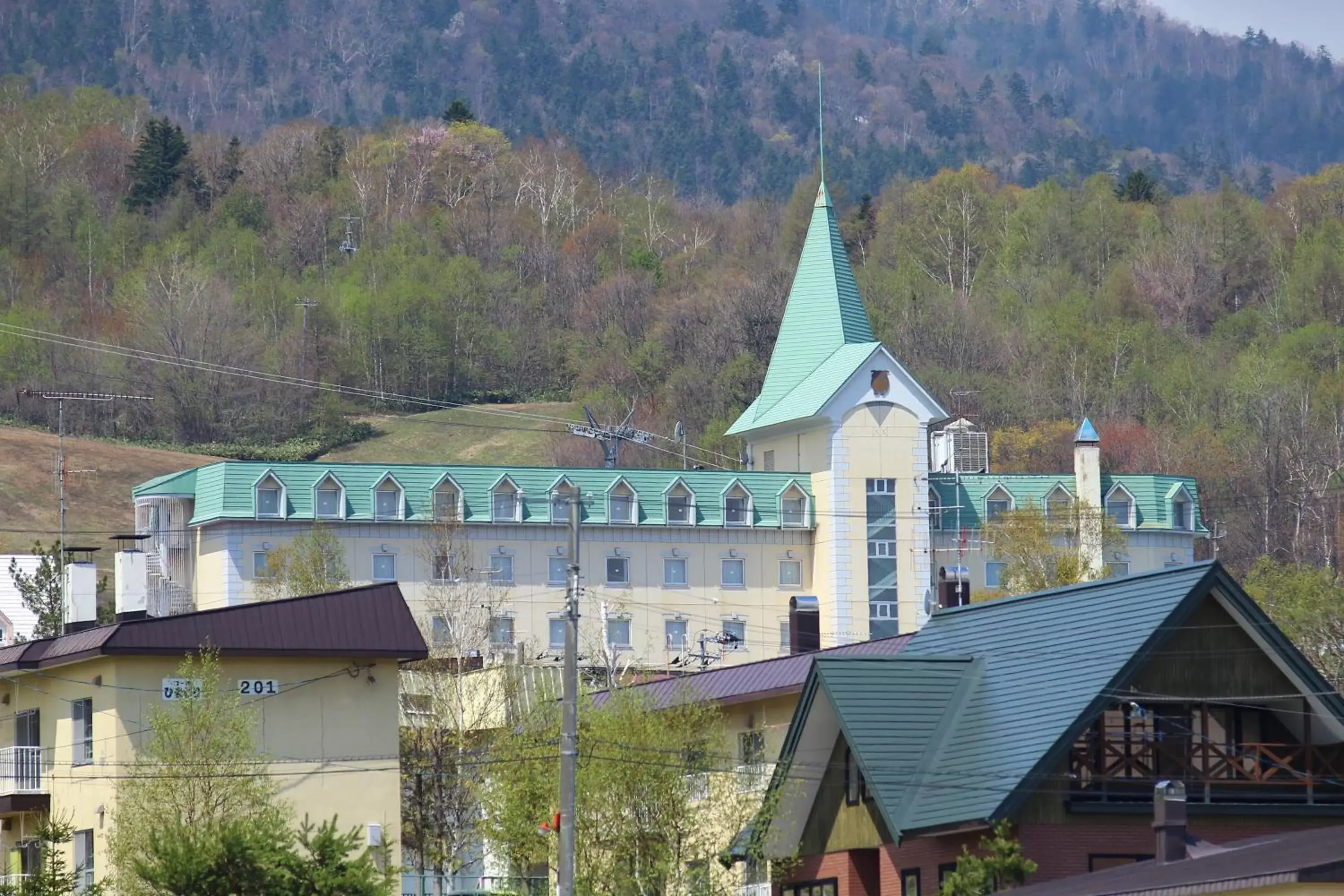 Facade/entrance in Hotel Naturwald Furano