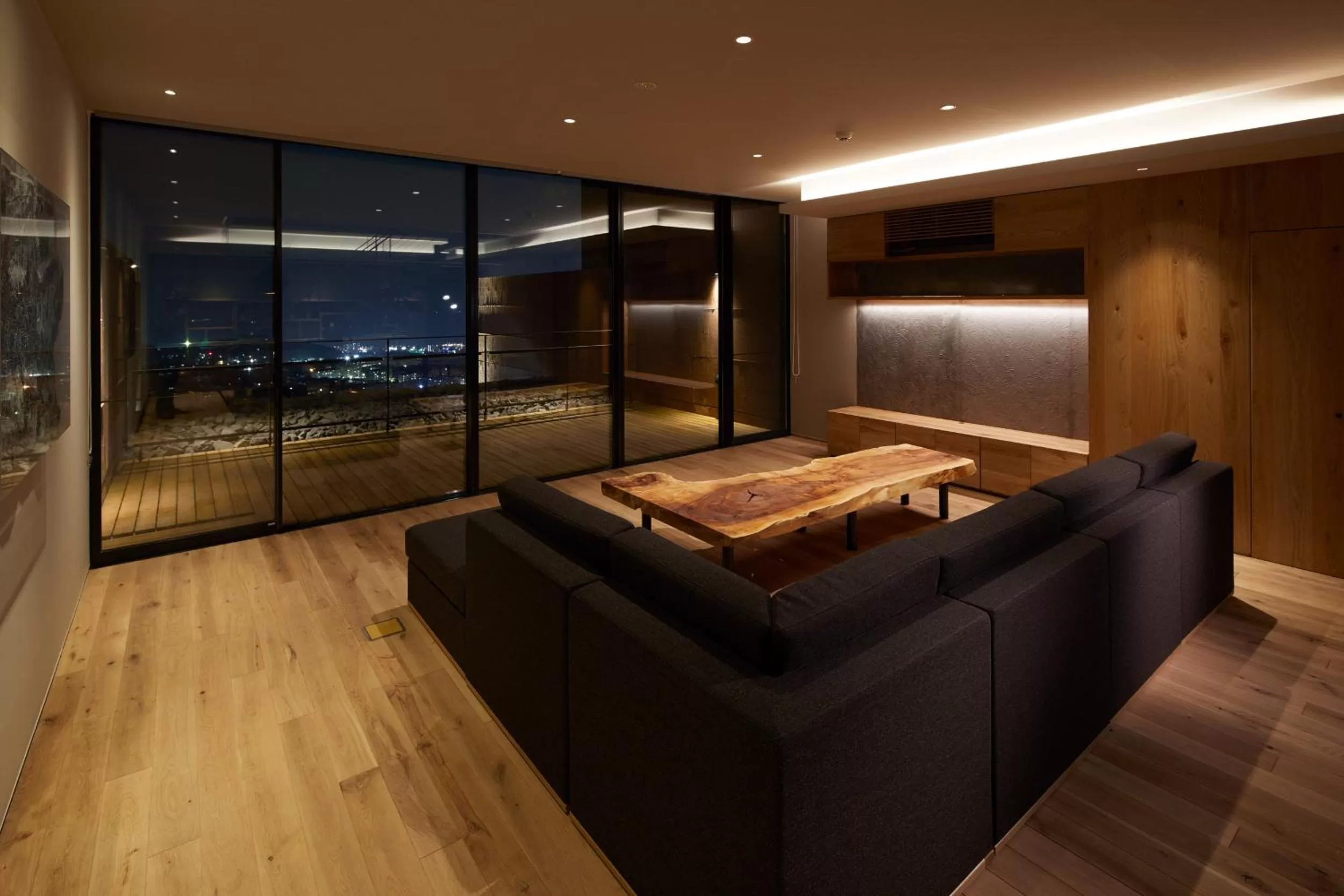 Living room in SEKIYA RESORT Galleria Midobaru