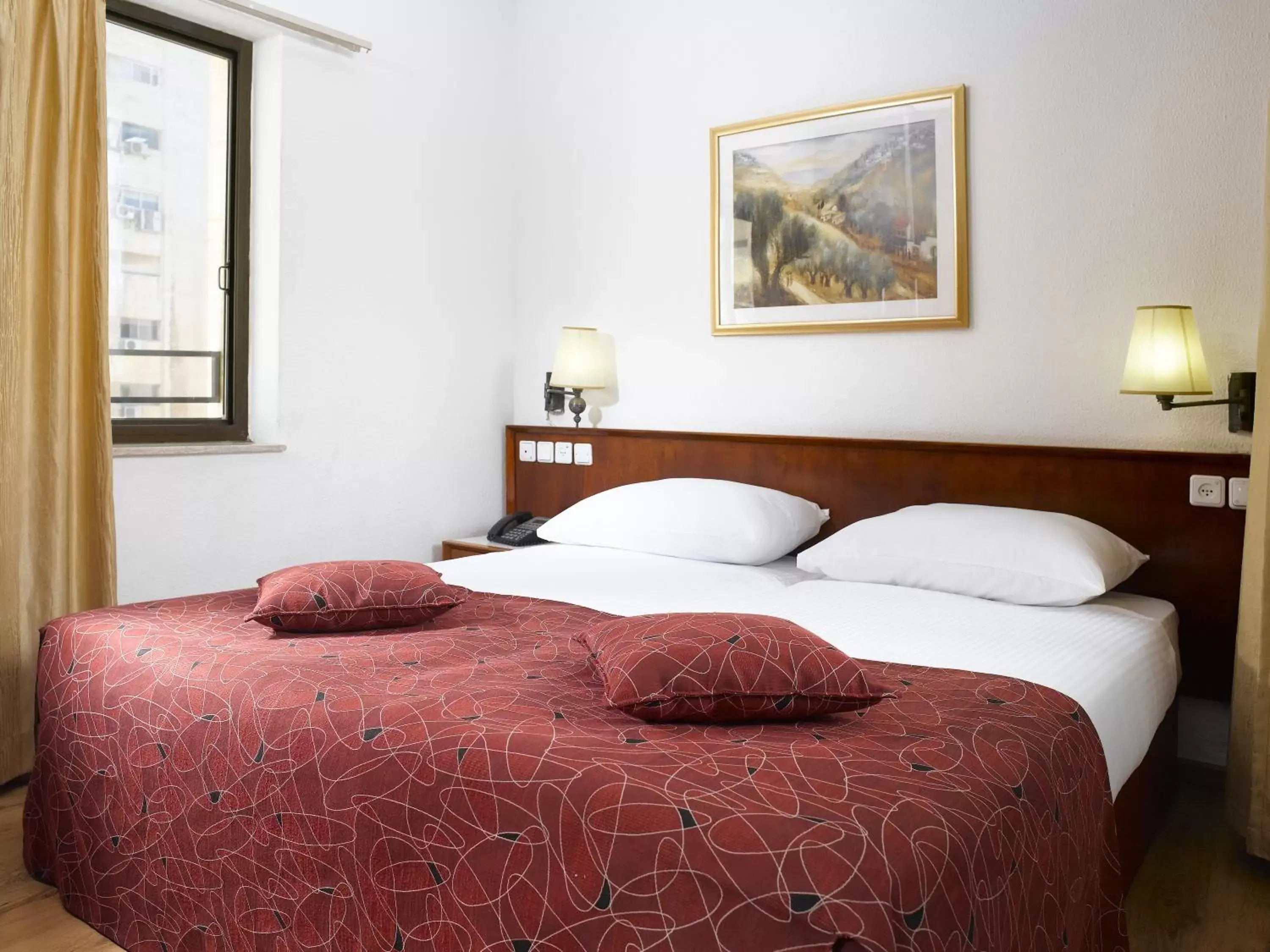 Bedroom, Bed in Lev Yerushalayim Hotel