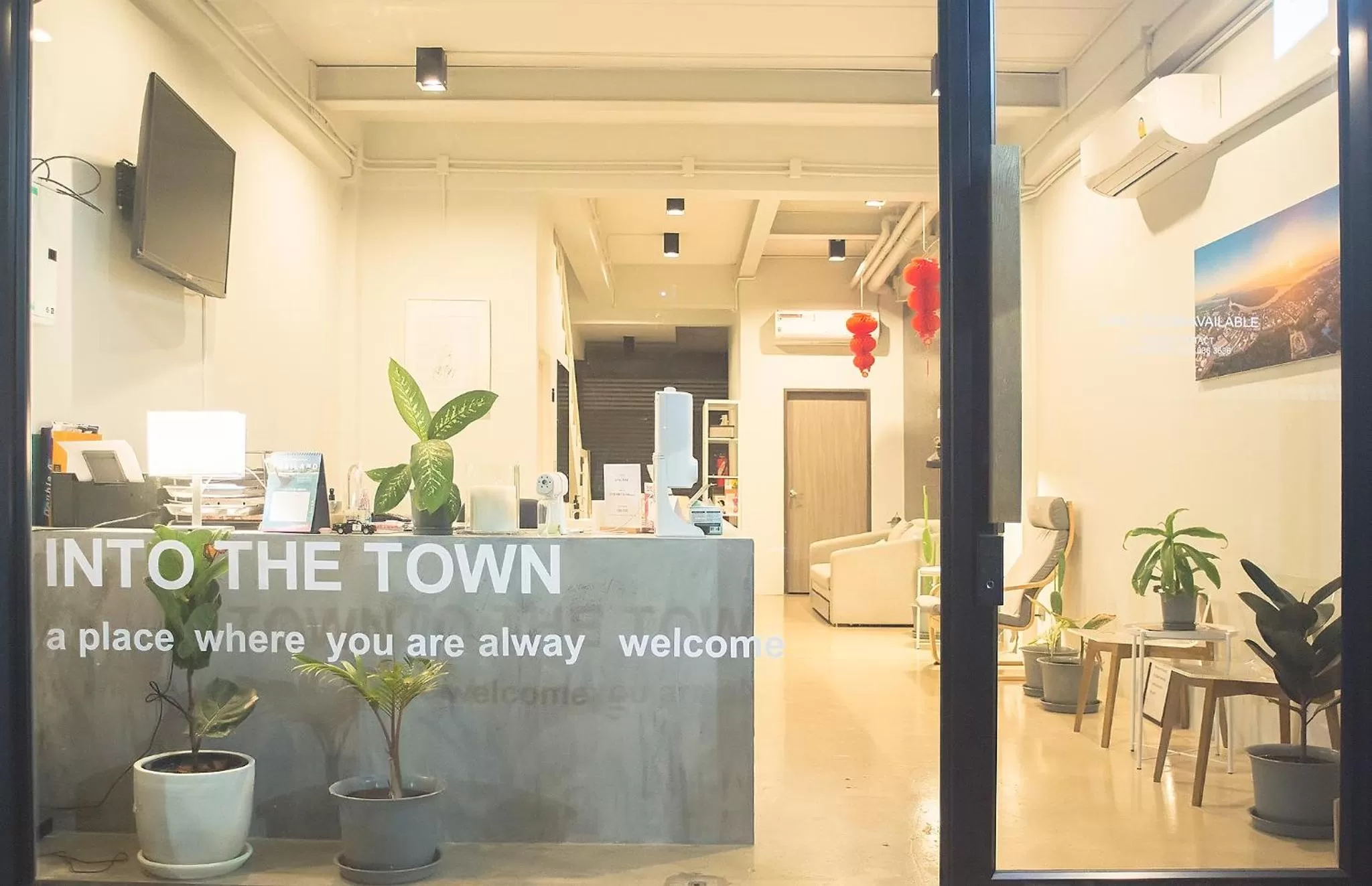 Property building in Into the town krabi