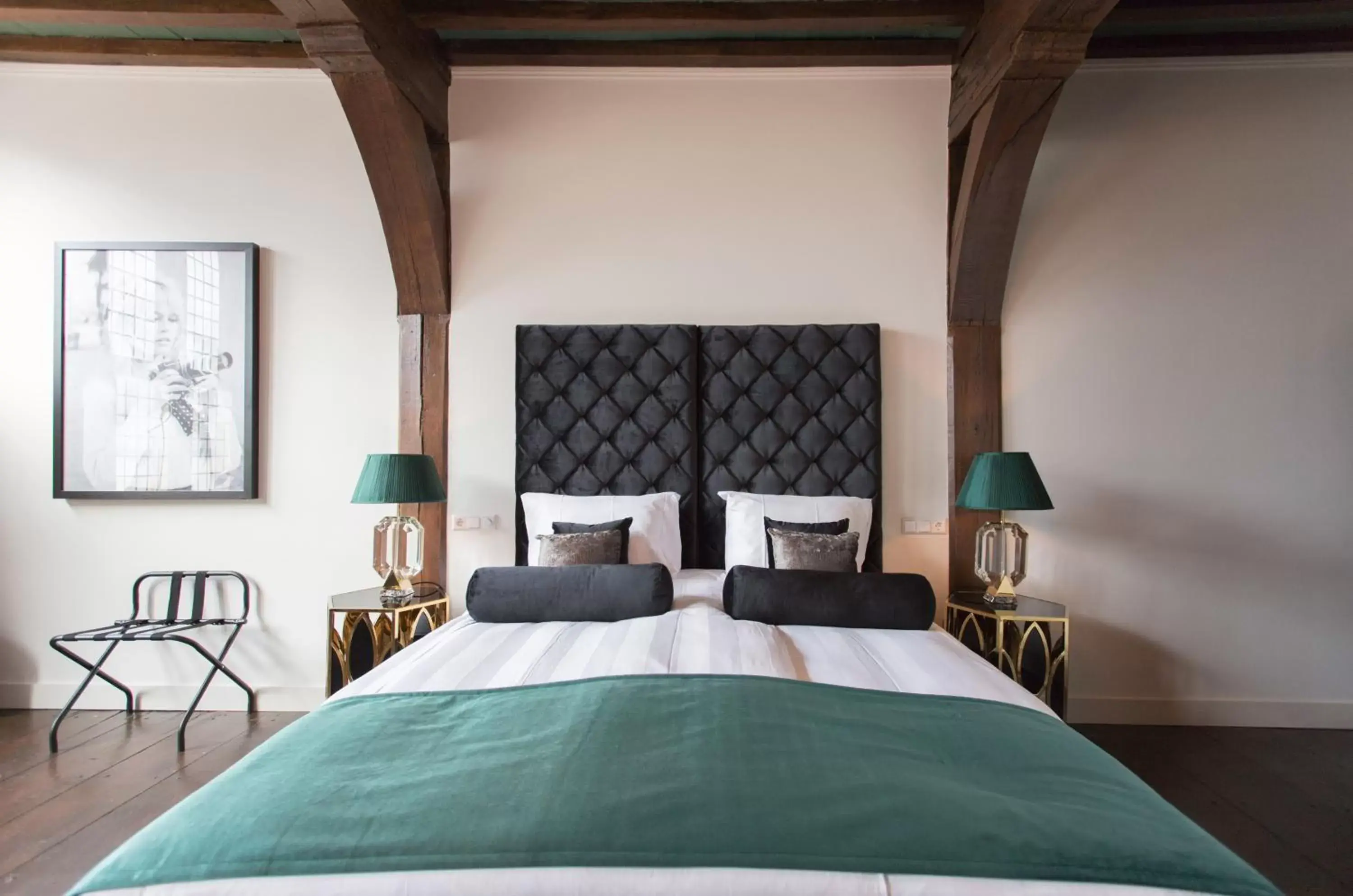 Bed in Boutique Hotel Steenhof Suites