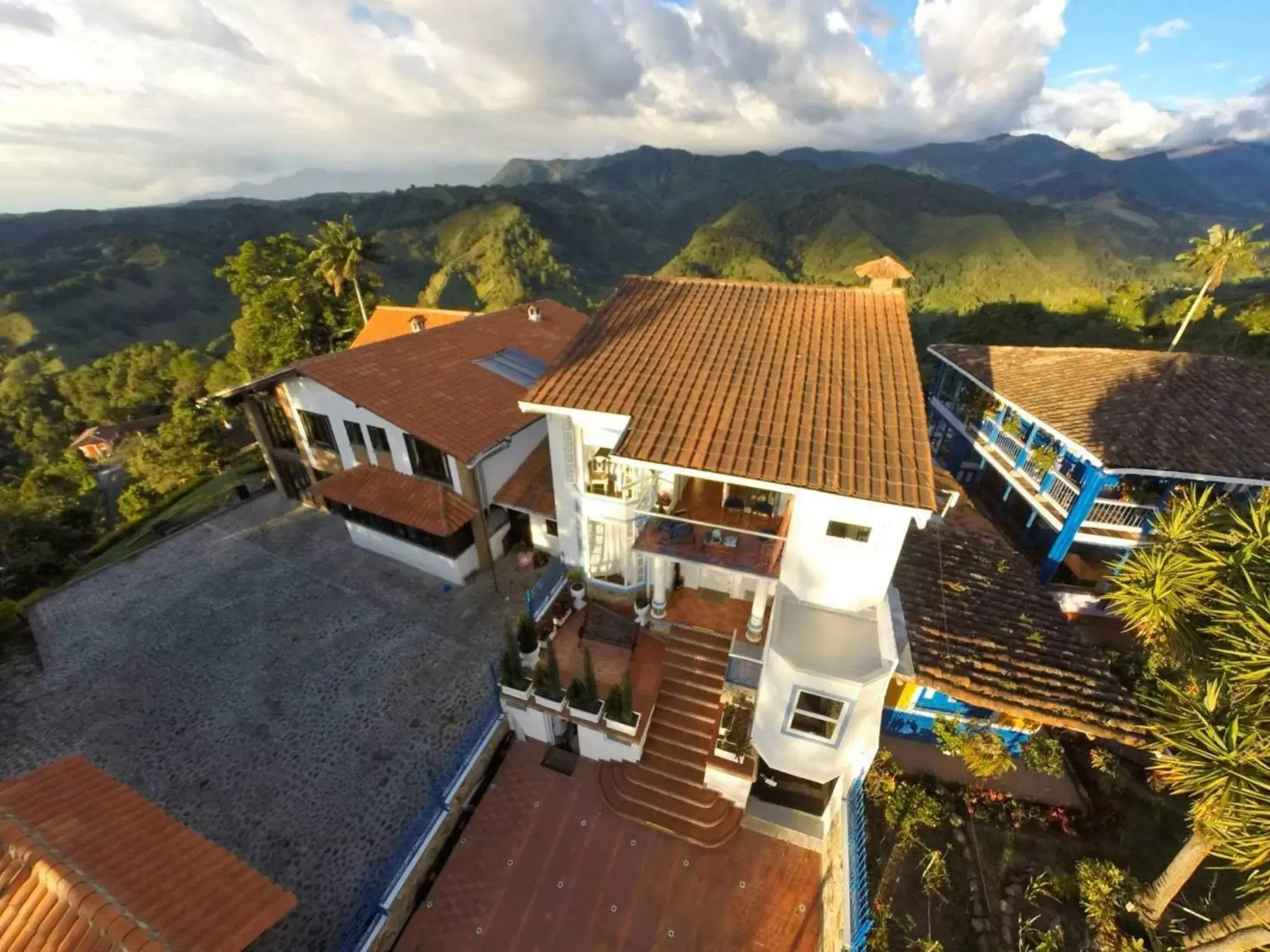 Bird's eye view, Bird's-eye View in Hotel El Mirador del Cocora