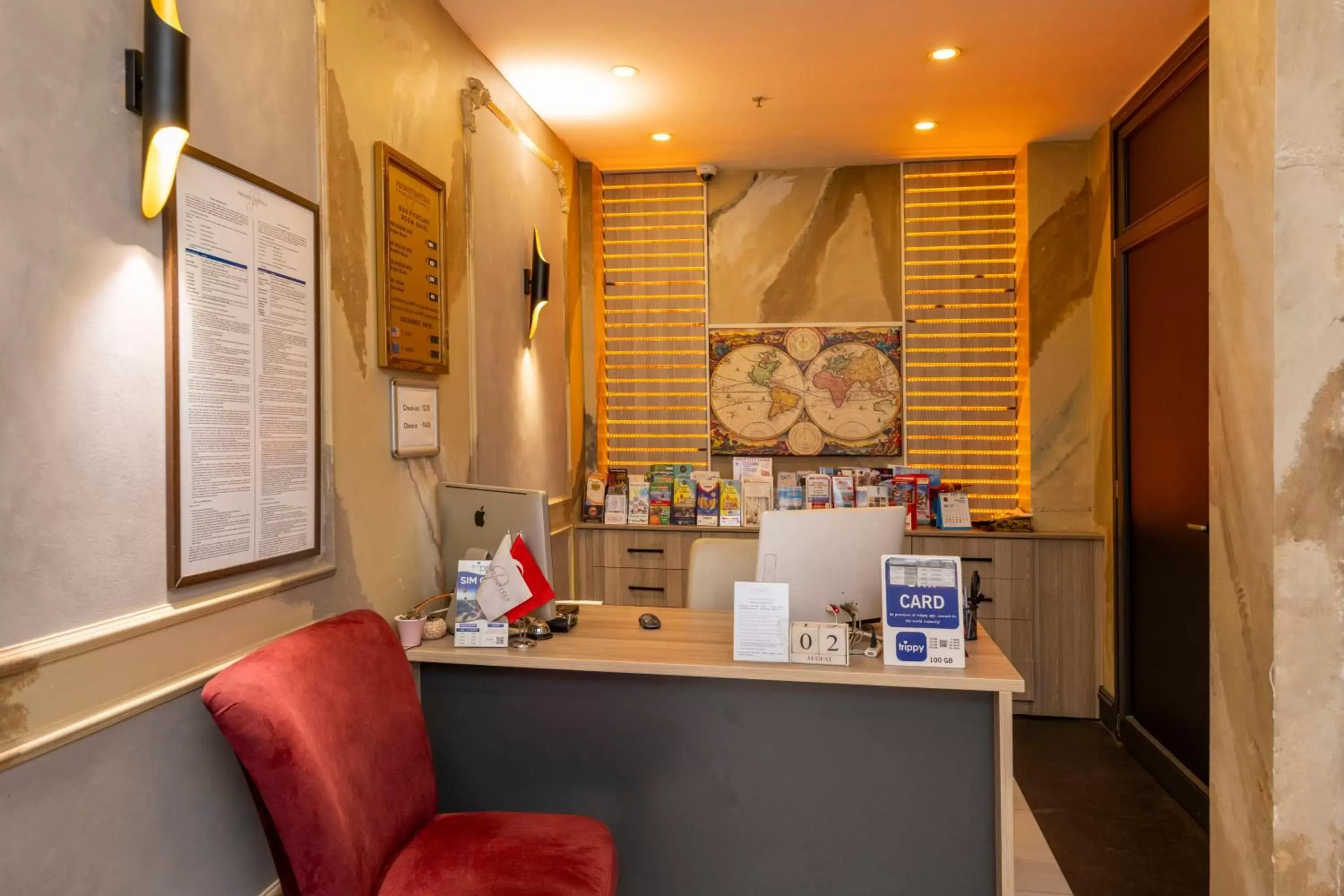 Lobby or reception in Premist Hotels Taksim Lobby or reception in Premist Hotels Taksim