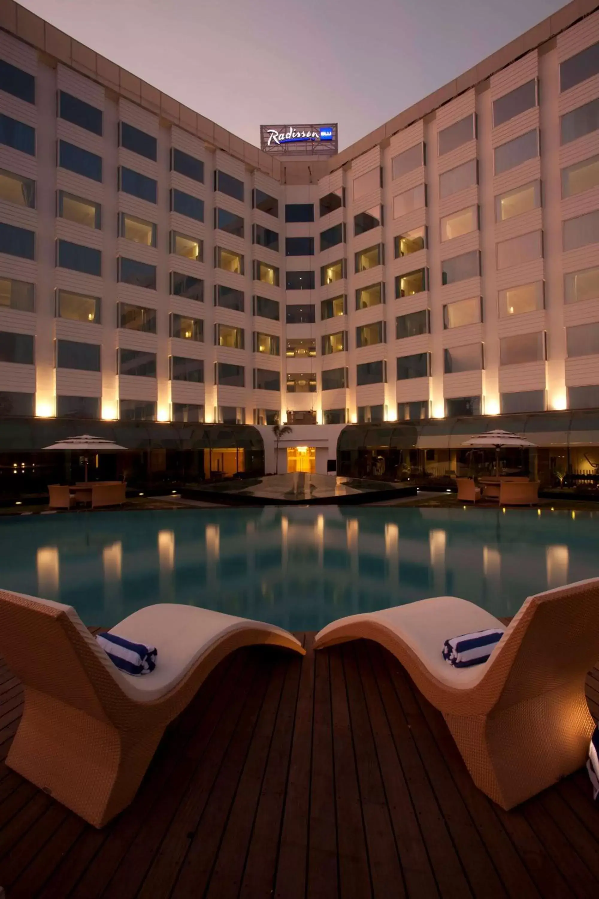 Property building, Swimming Pool in Radisson Blu Hotel Ranchi