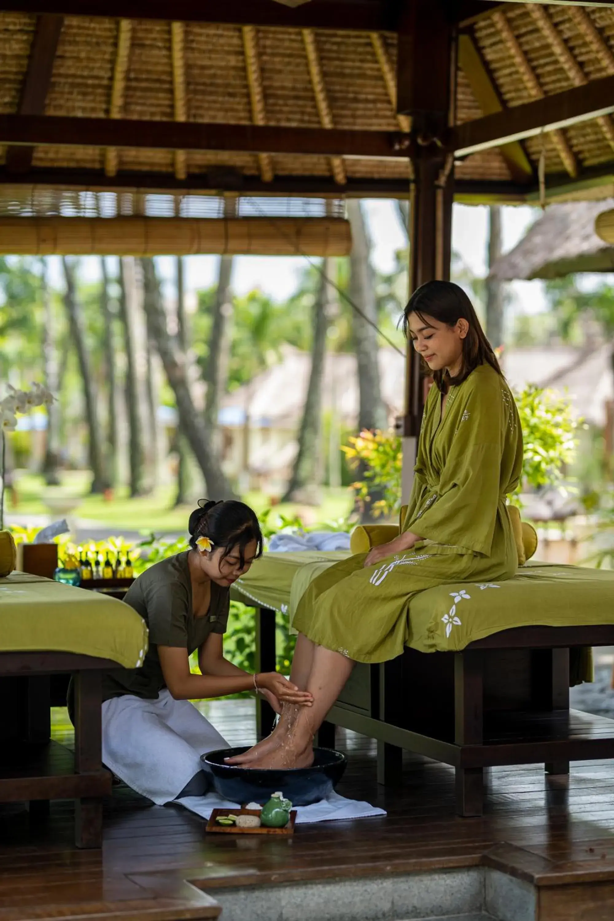 People in Jimbaran Puri, A Belmond Hotel, Bali