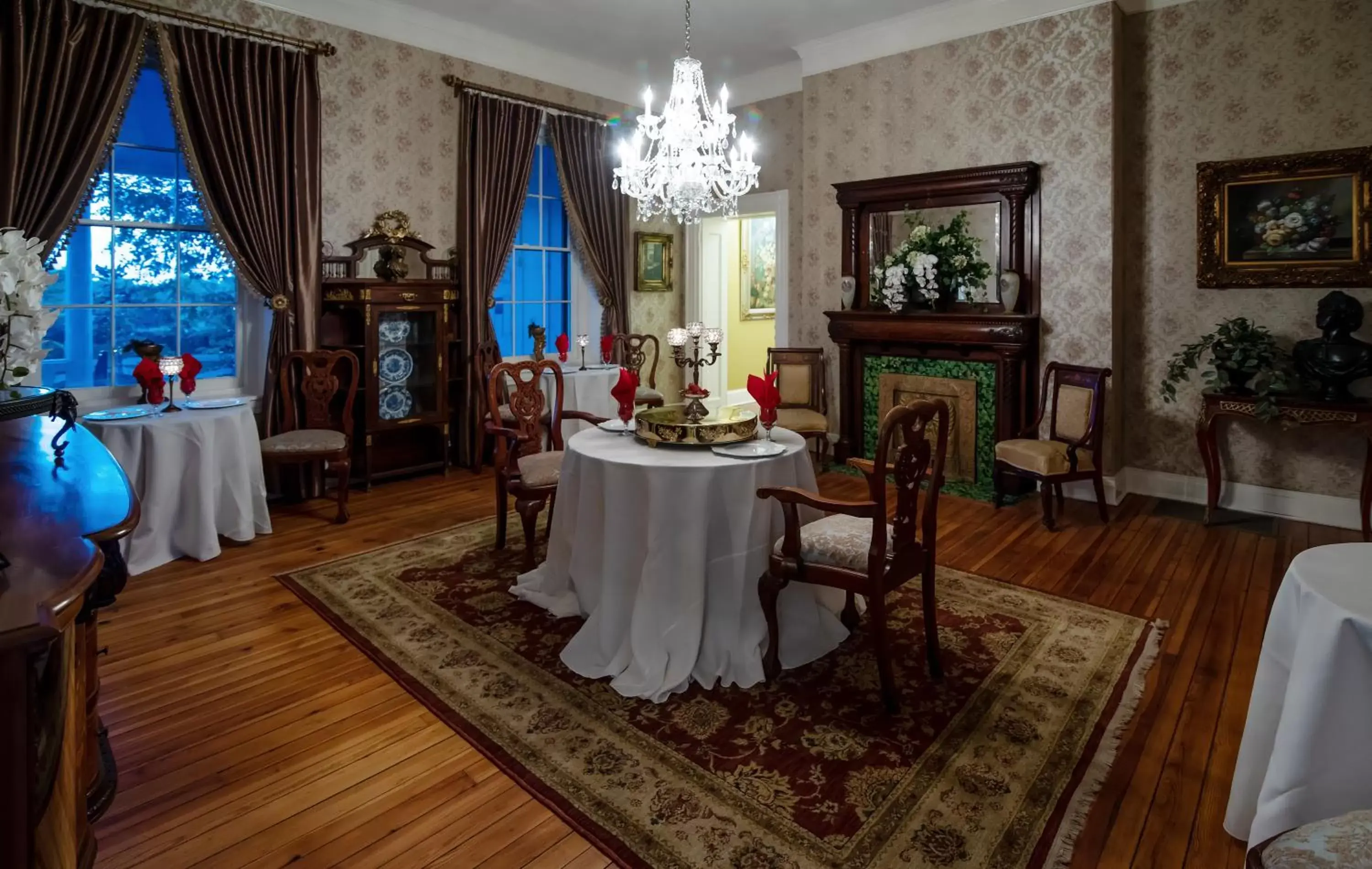 Dining area in Belle Air Mansion and Inn