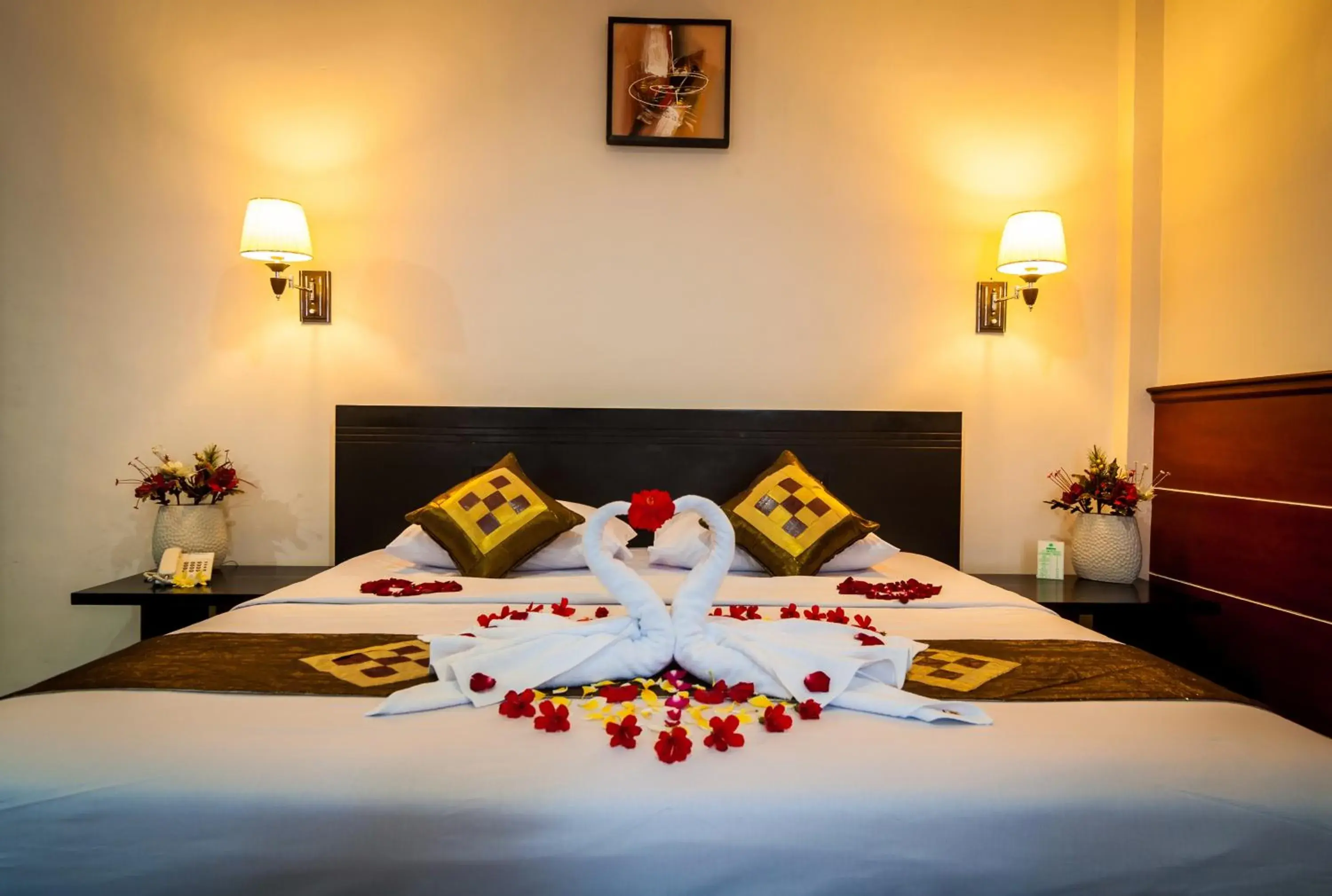 Bed in Melasti Kuta Beach Hotel & Spa Bed in Melasti Kuta Beach Hotel & Spa