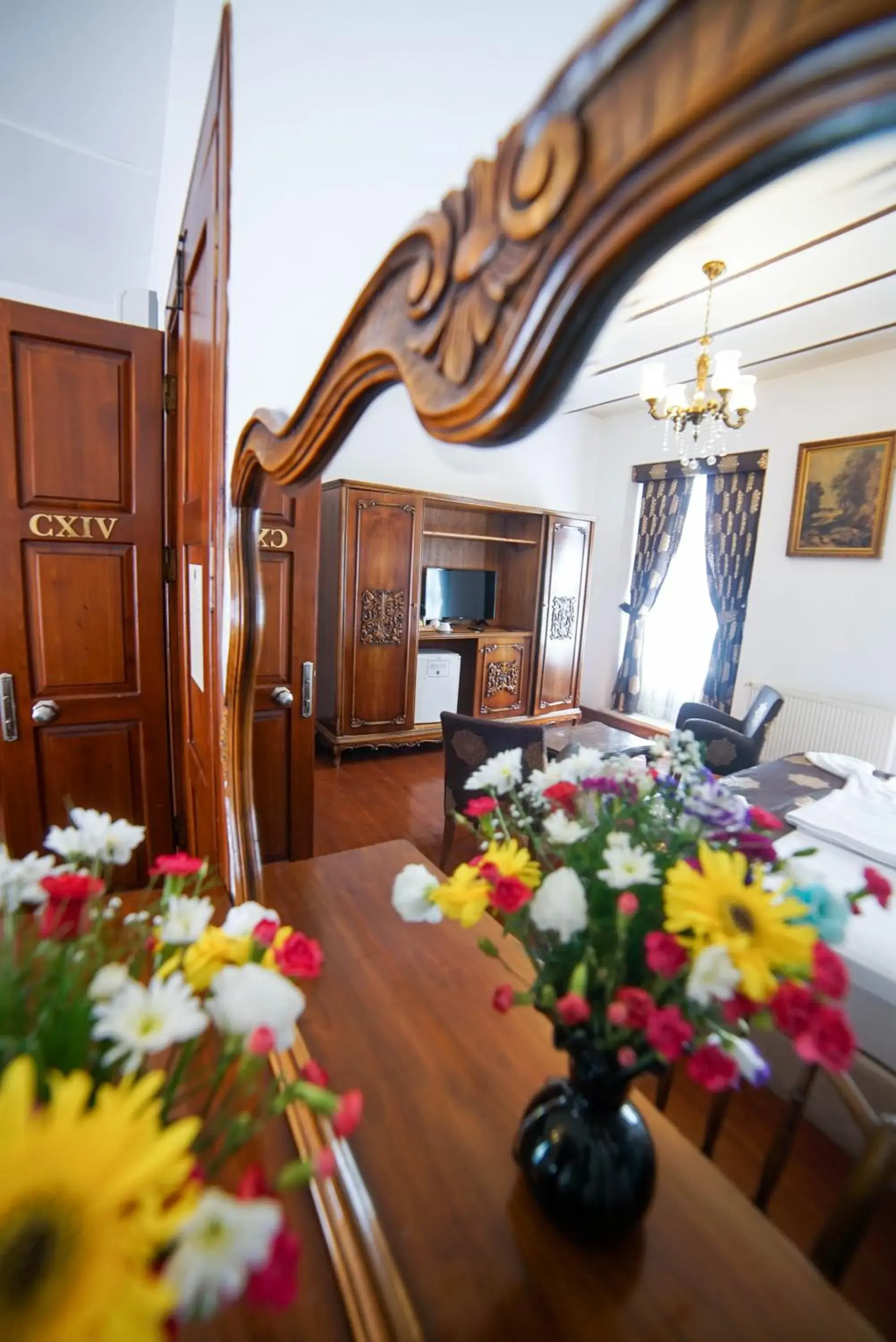 Decorative detail in Sarnıç Butik Otel