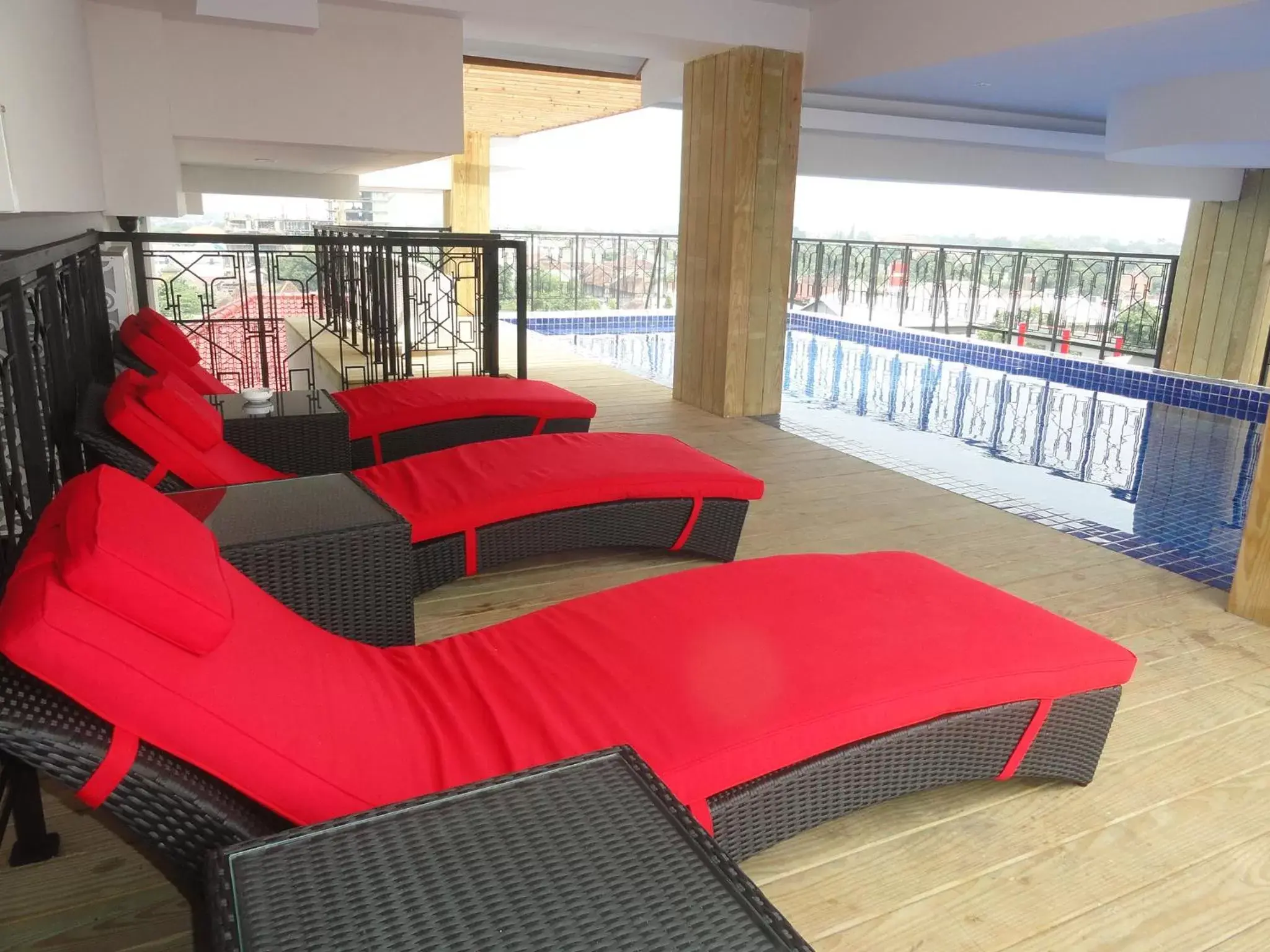 Swimming pool in The Cube Hotel Malioboro, Azana Hotels Collection Swimming pool in The Cube Hotel Malioboro, Azana Hotels Collection