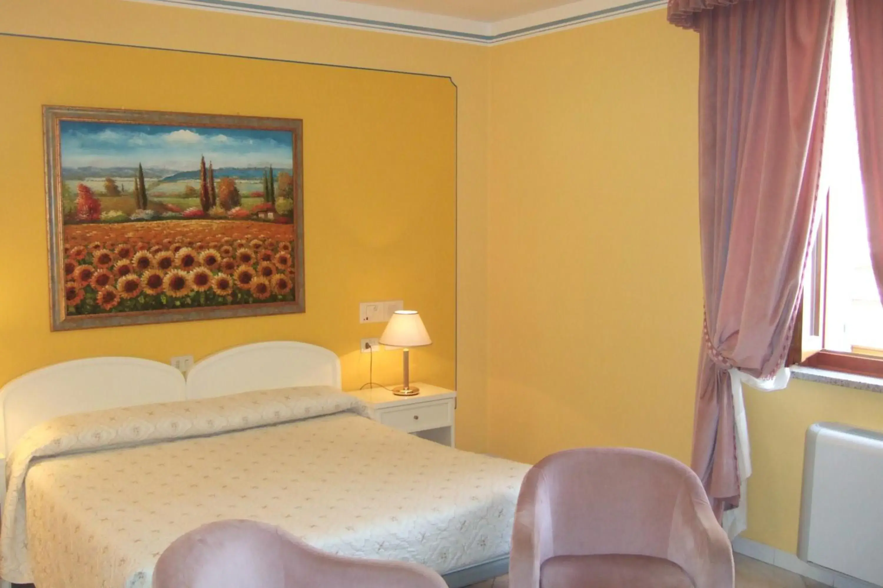 Bed in Hotel La Torre
