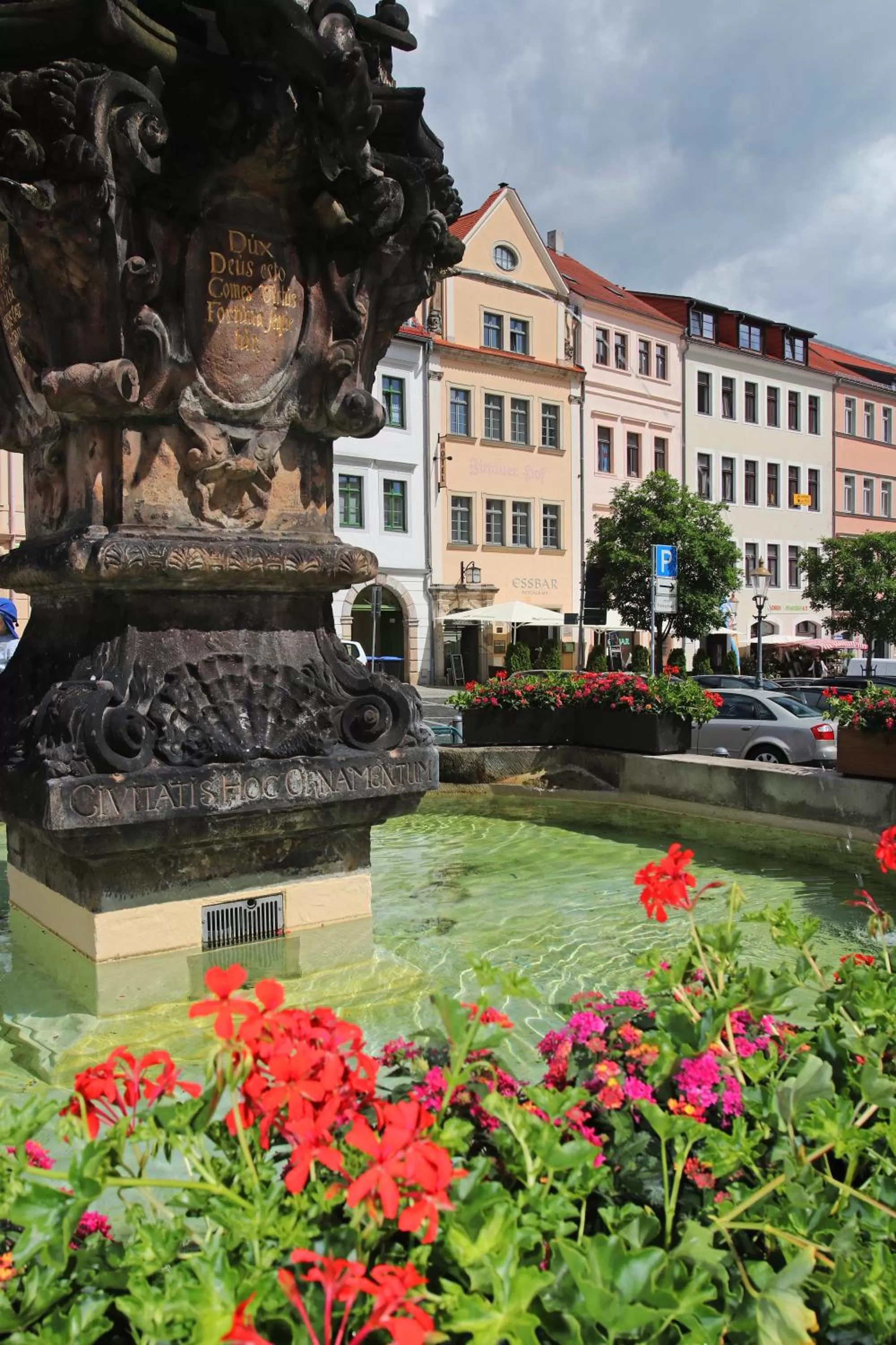 On site in Hotel Zittauer Hof