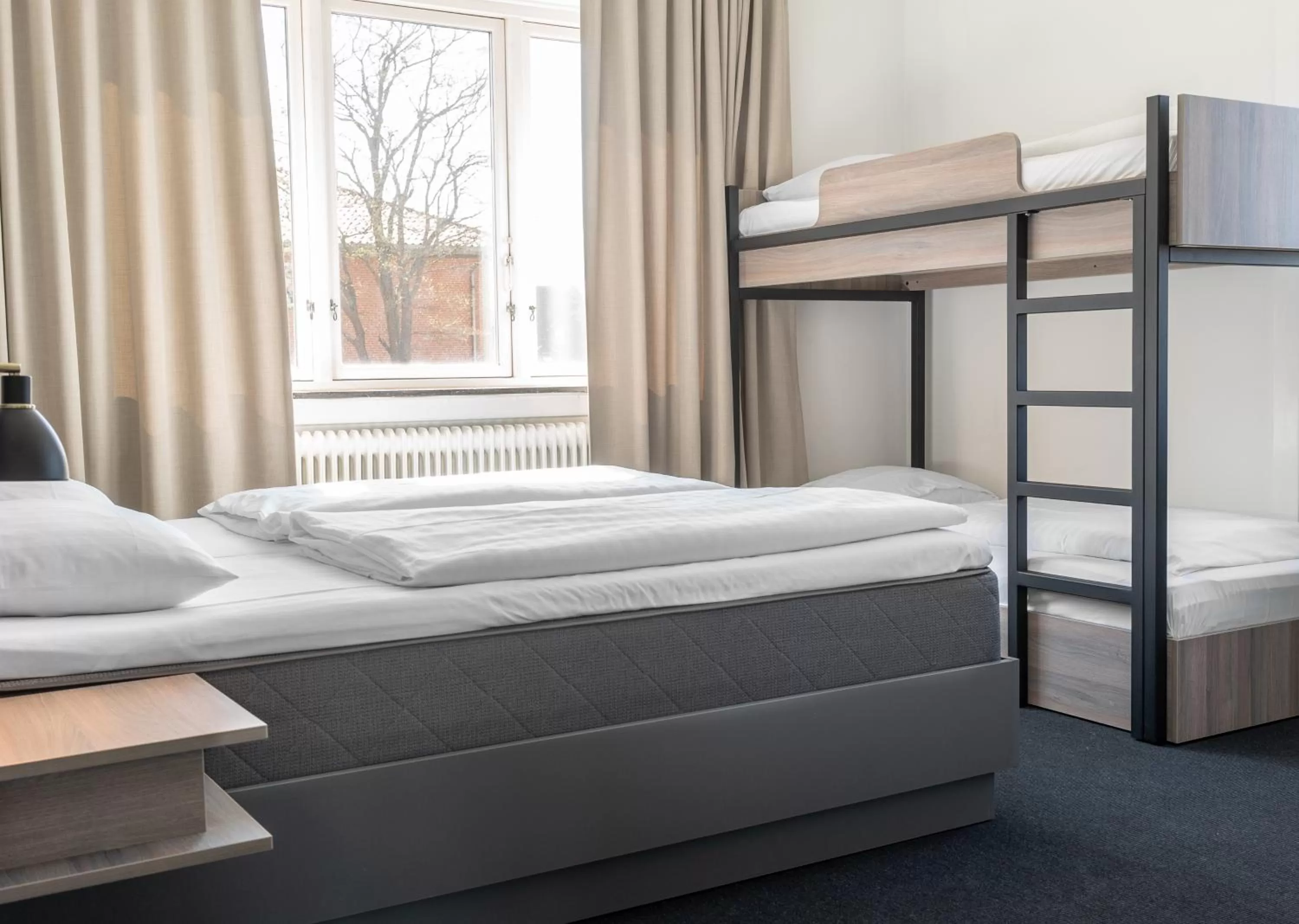 Bed in Copenhagen Go Hotel