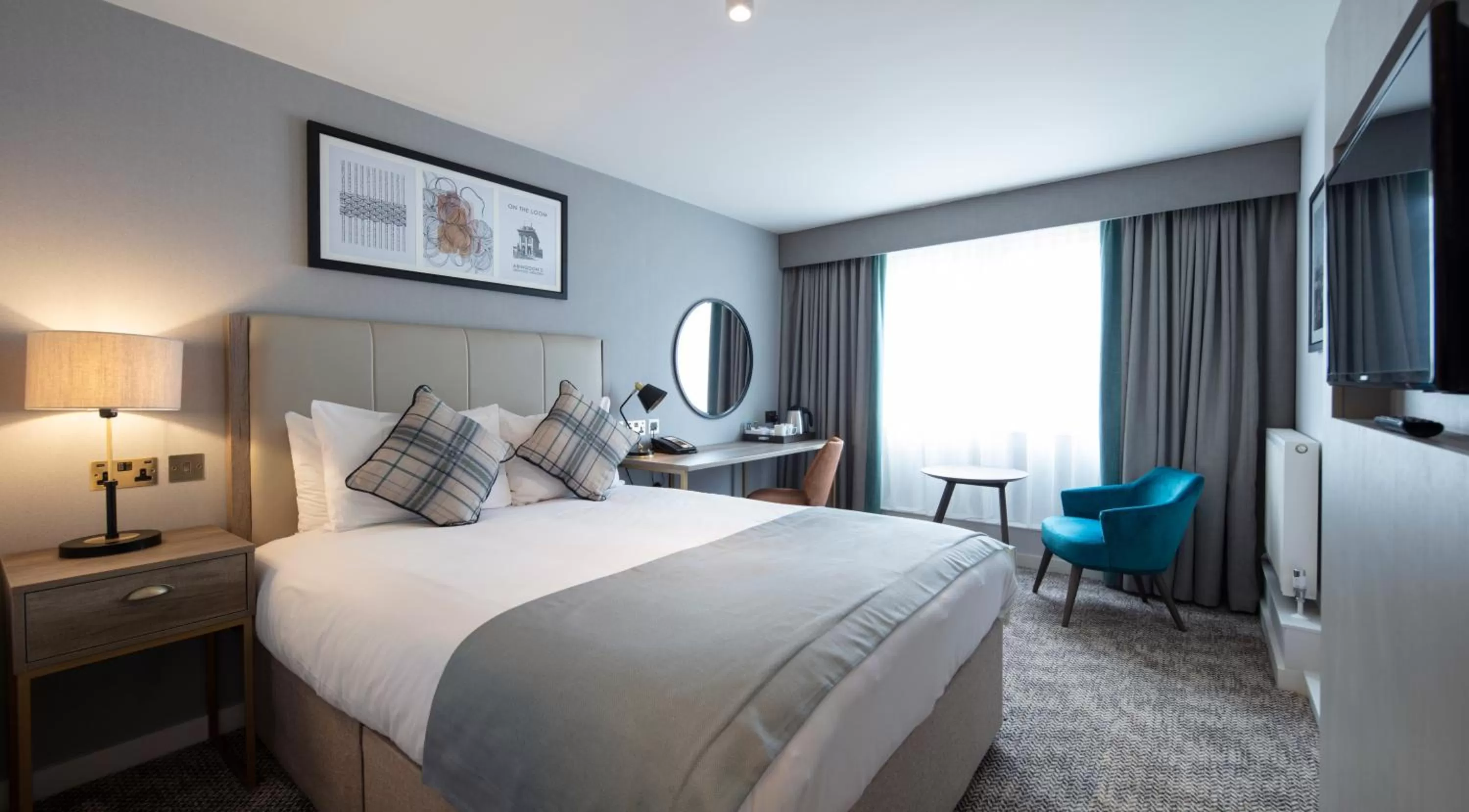 Bed in Milton Hill House